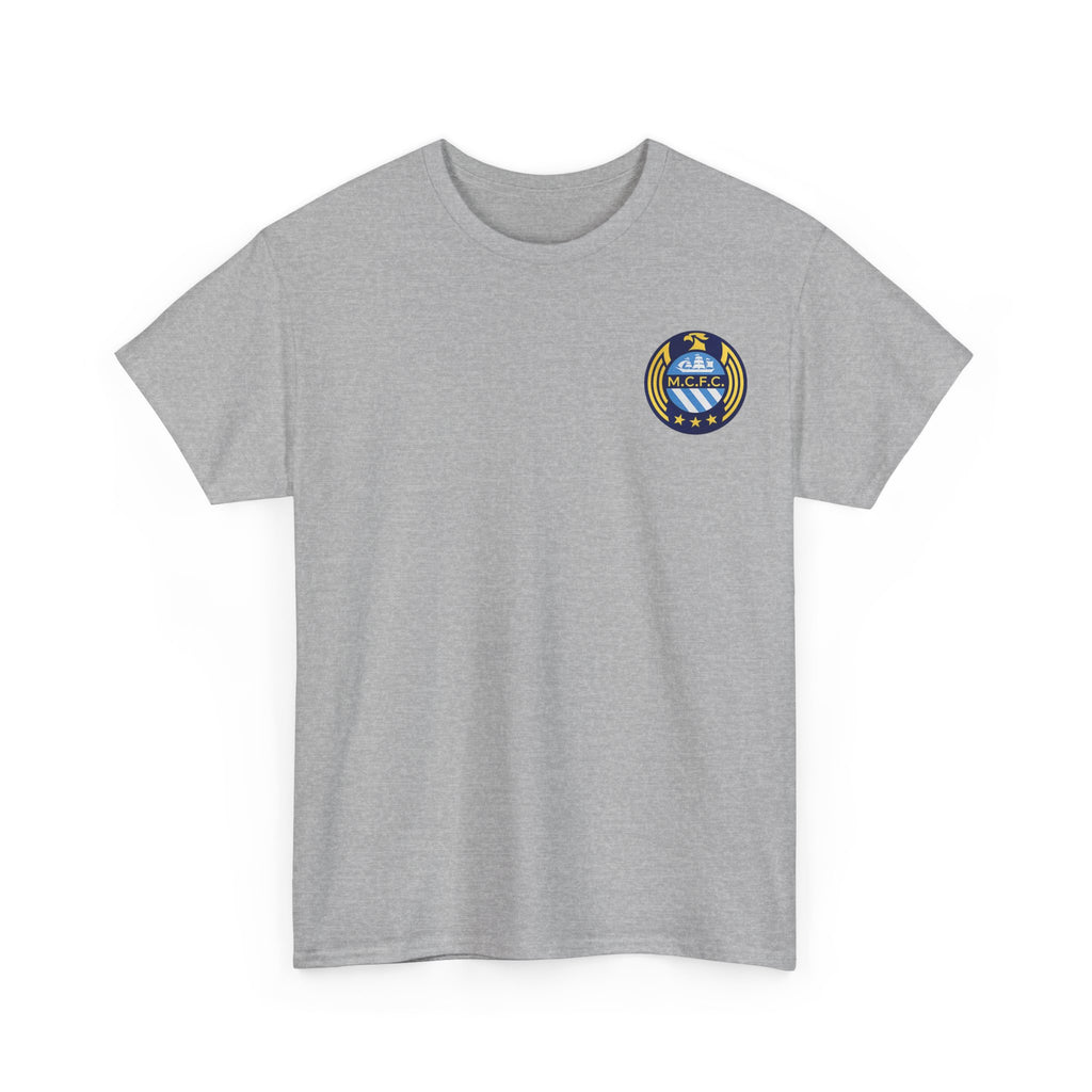 MCFC Unofficial Crest / Badge Tee — Nautical Compass Emblem Shirt