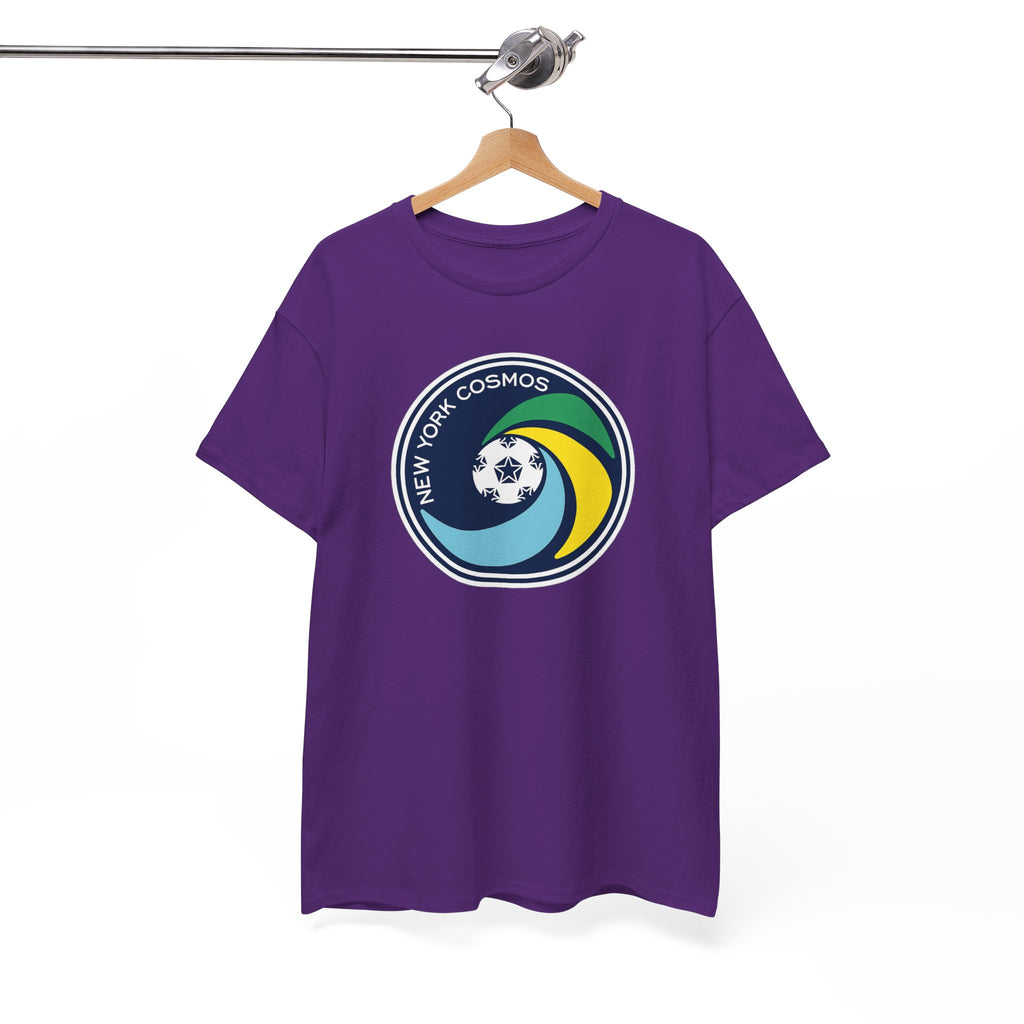 New York Cosmos Retro Logo Cotton T‑Shirt — Vintage Soccer Tee