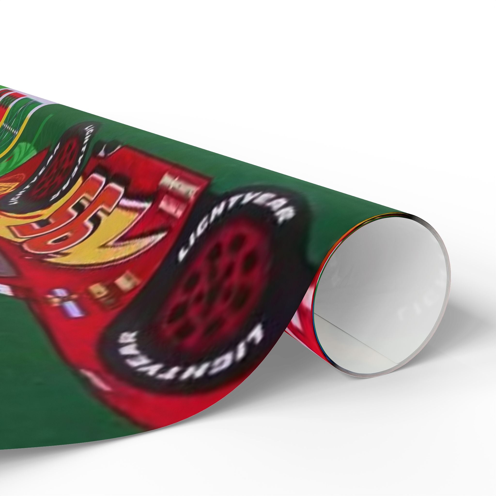 Cars Lightning McQueen Holiday Wrapping Paper – Festive Cheer Gift Wrap