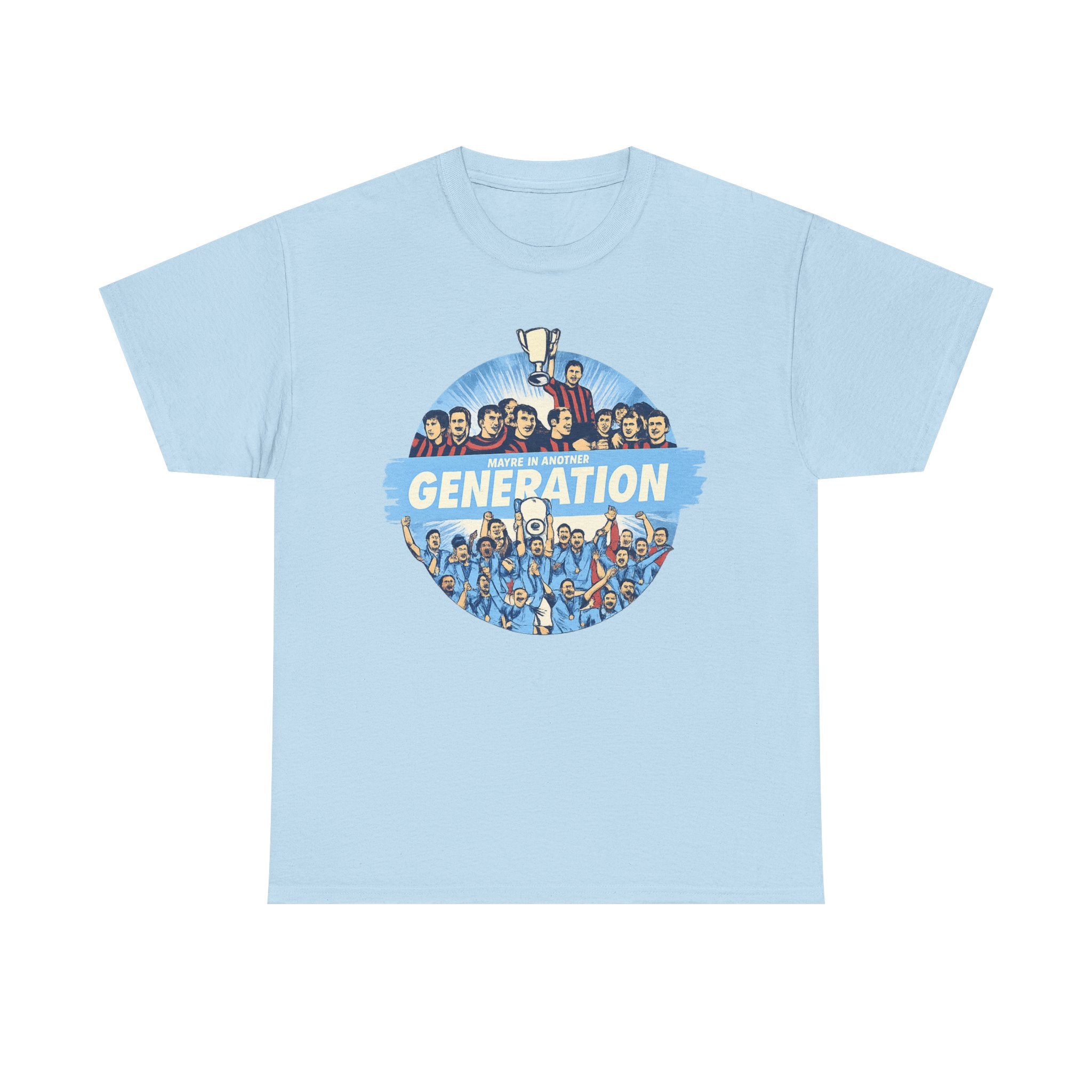 Manchester City Maybe in Another Generation Champions T‑Shirt — Retro Team Fan Tee