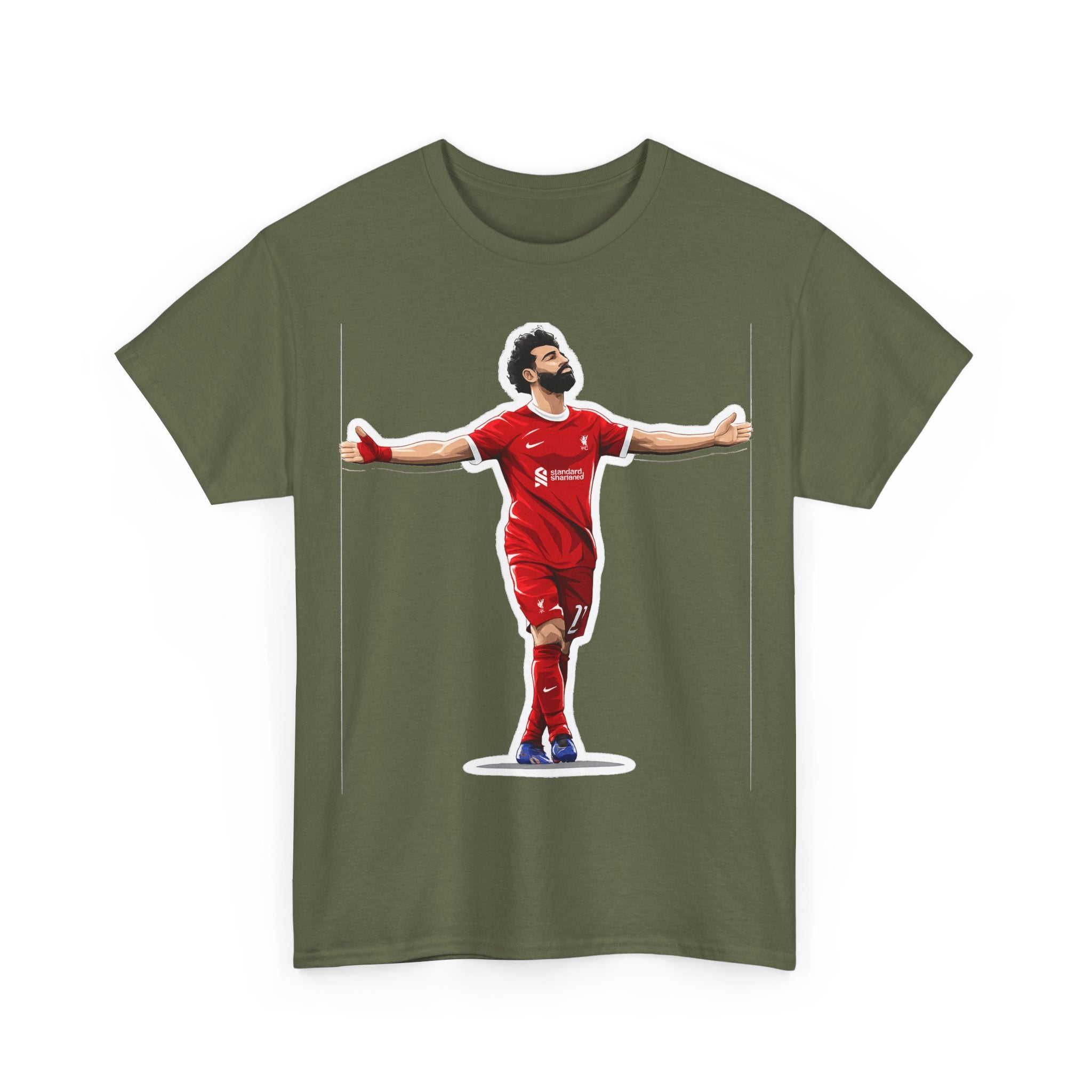 Mo Salah Celebration Tee — Liverpool Graphic T-Shirt