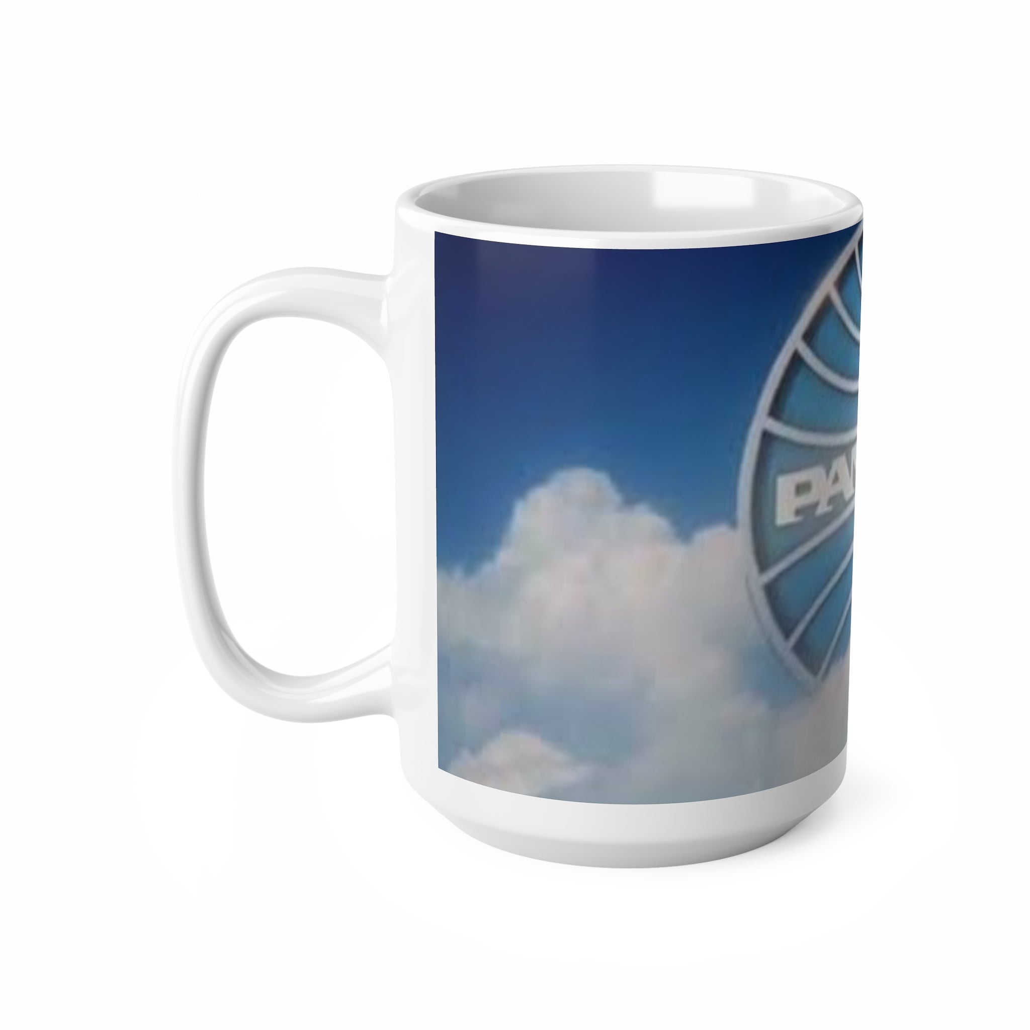 Pan Am Logo Coffee Mug — Vintage Airline Travel Ceramic Mug (11oz & 15oz)