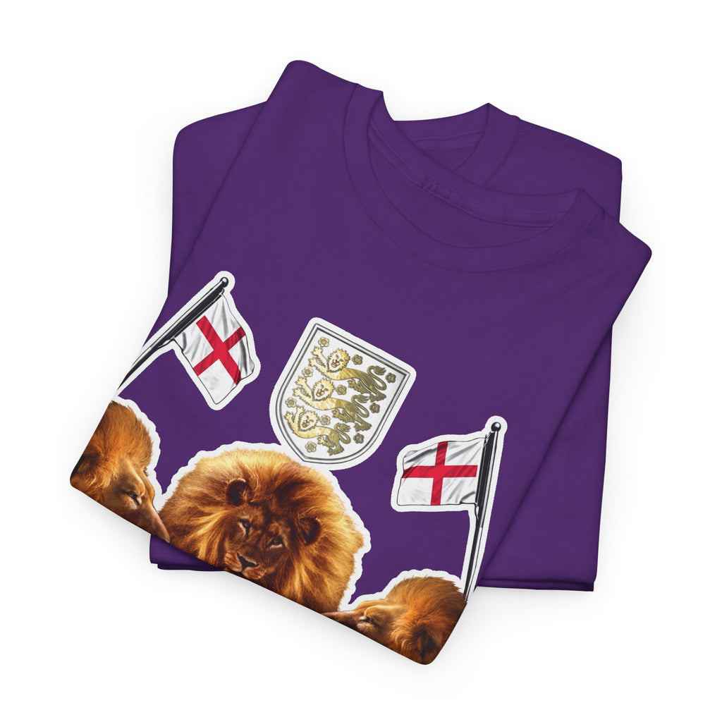 England 3 Lions Cotton Crest T-Shirt