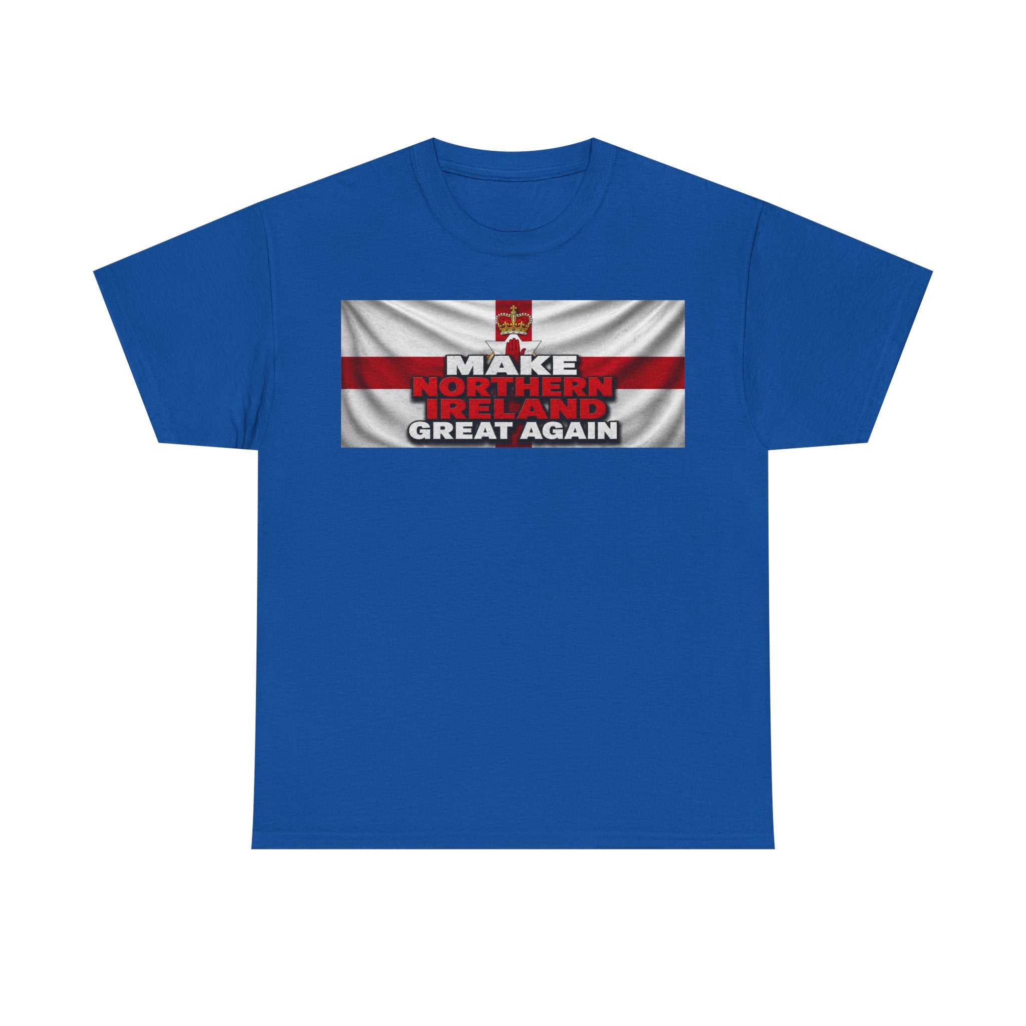 Northern Ireland Collage Tee — "Make Northern Ireland Great Again" Graphic T-Shirt