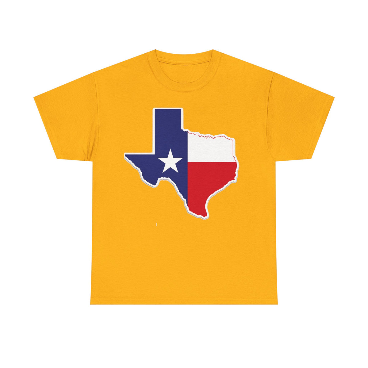Texas Flag Outline T-Shirt — Lone Star State Pride Tee