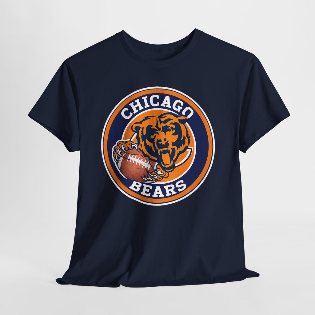 Chicago Bears Vintage Football Tee - Cotton T-Shirt