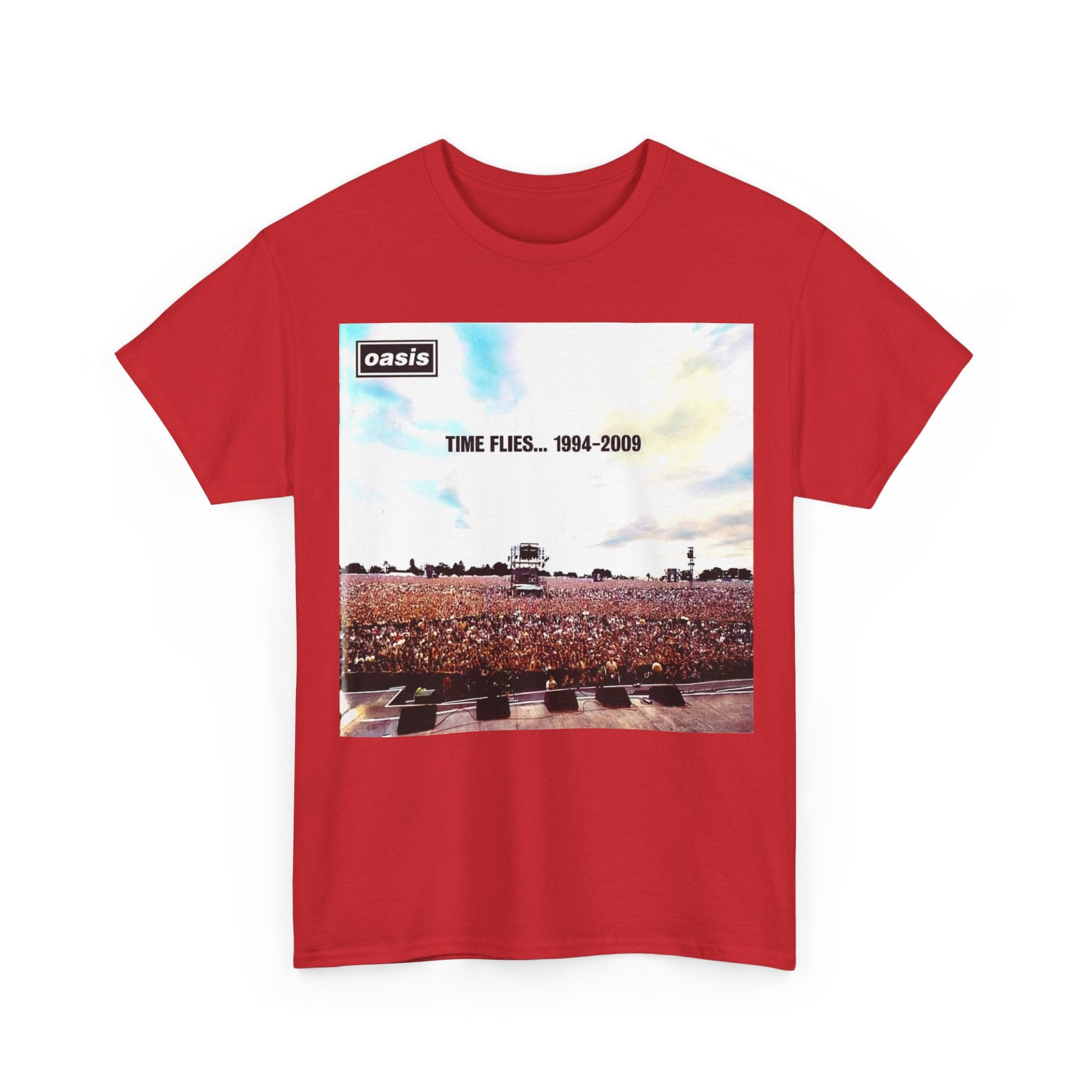 Oasis 'Time Flies 1994–2009' Concert Photo T-Shirt