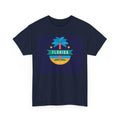 Florida Palm Retro T-Shirt — Sunset Beach Vacation Tee