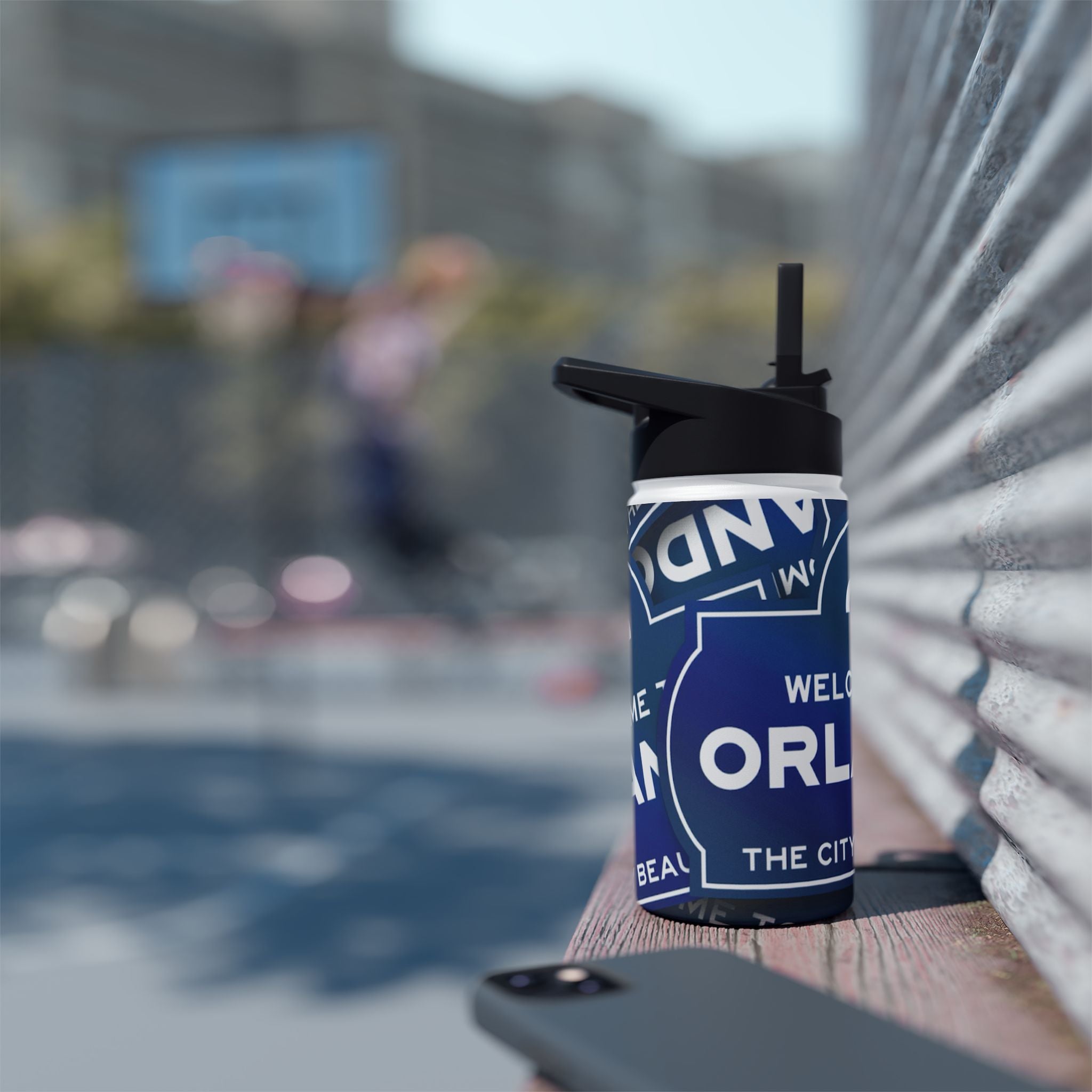 Orlando Water Bottle — "Welcome to Orlando" Stainless Steel Travel Bottle