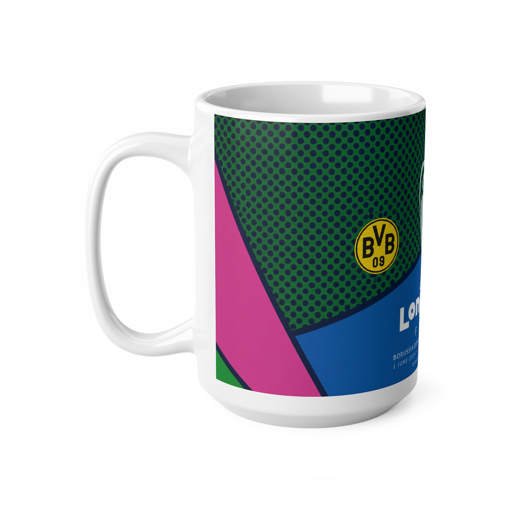 2024 Champions League Final Programme Cover Inspired Ceramic Mug / Cup (11oz/15oz)