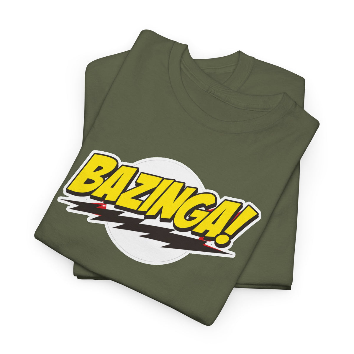 Bazinga! Graphic Cotton T-Shirt
