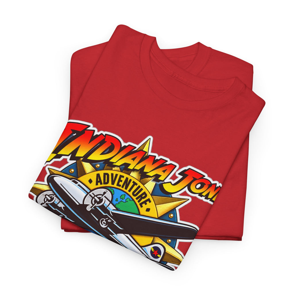 Indiana Jones Adventure Outpost Cotton T-Shirt / Tee