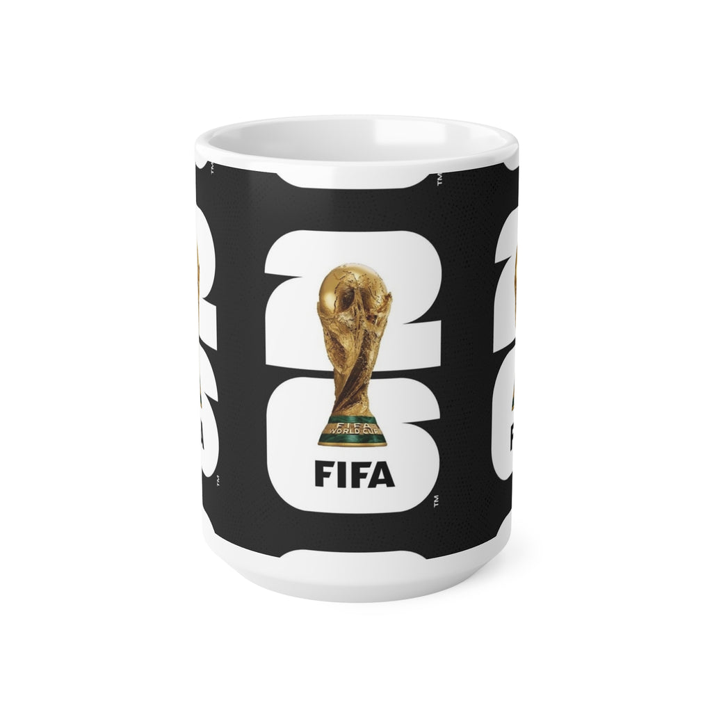 FIFA World Cup 2026 Trophy Coffee Mug — Soccer Fan Ceramic Cup (11oz & 15oz)