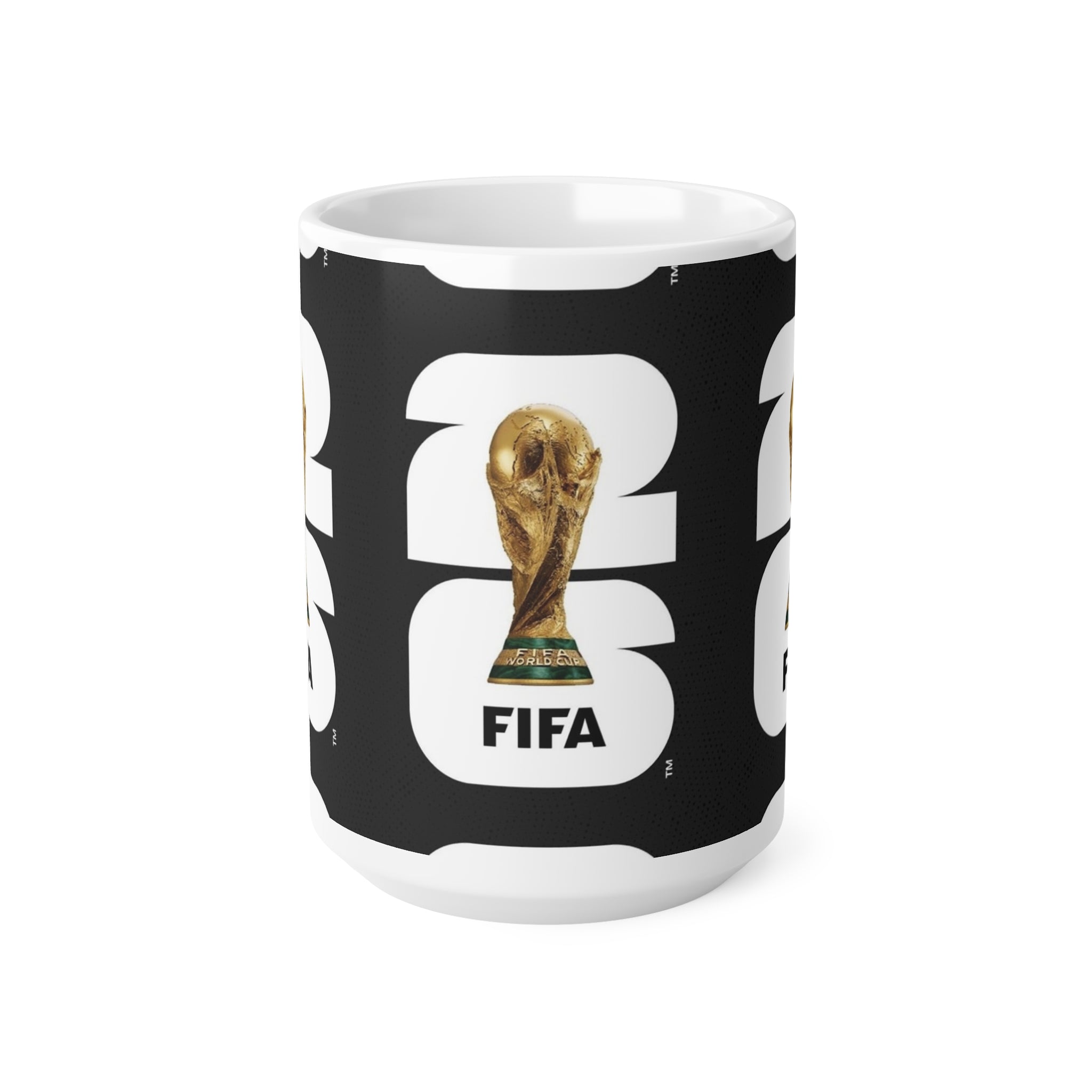 FIFA World Cup 2026 Trophy Coffee Mug — Soccer Fan Ceramic Cup (11oz & 15oz)