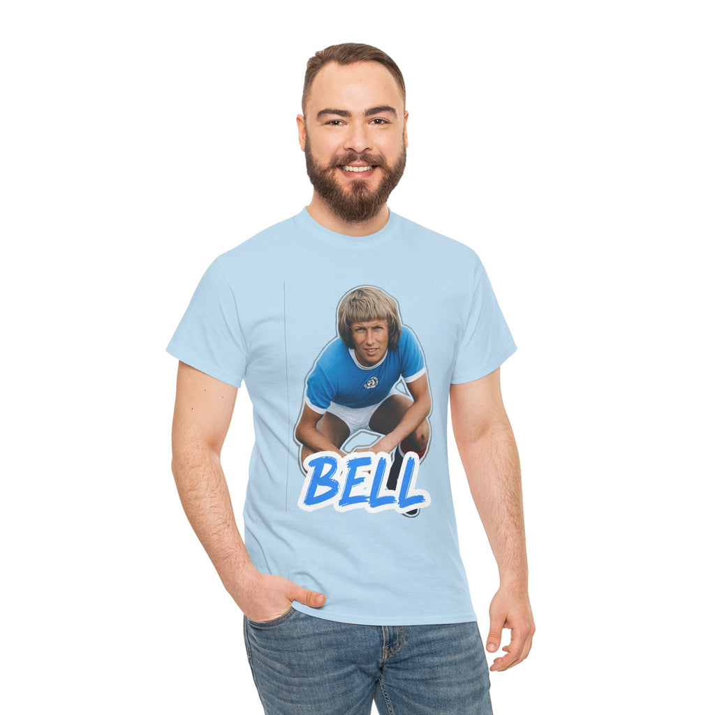 Colin Bell Manchester City Legend Retro Soccer Tee — Vintage Player Graphic T-Shirt