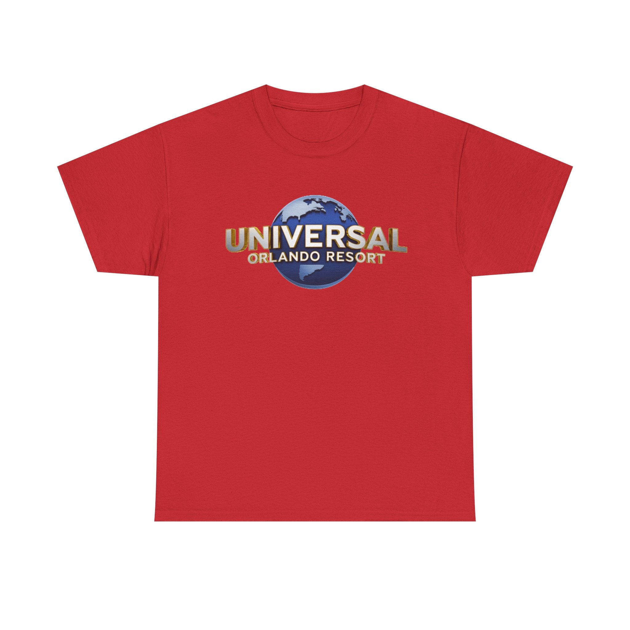 Universal Orlando Resort T‑Shirt — Retro Globe Logo Souvenir Tee