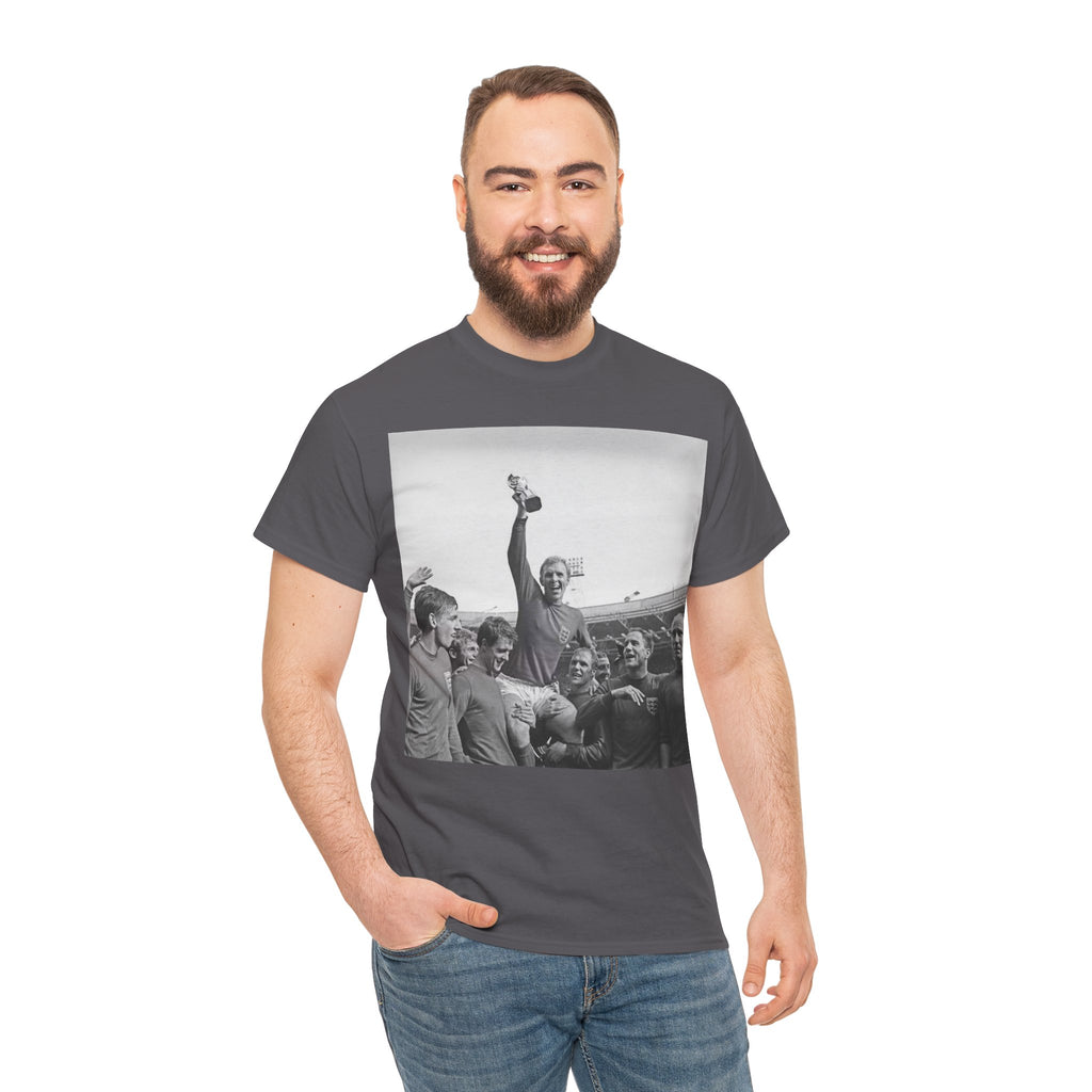 1966 World Cup Winners England Vintage Soccer Team Photo T-Shirt