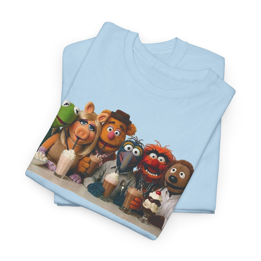 Muppet Cast Retro Poster Cotton T-Shirt