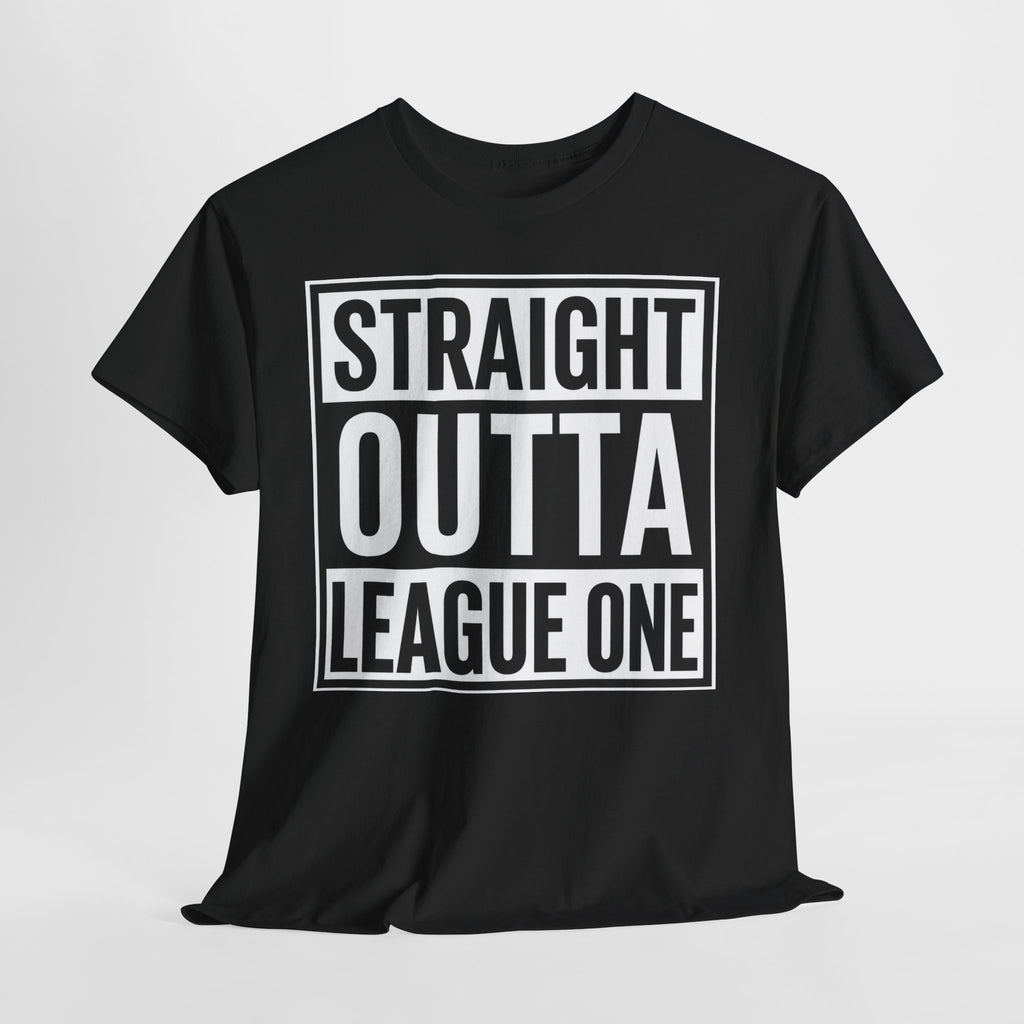 Straight Outta League One T‑Shirt — Football Fan Tee