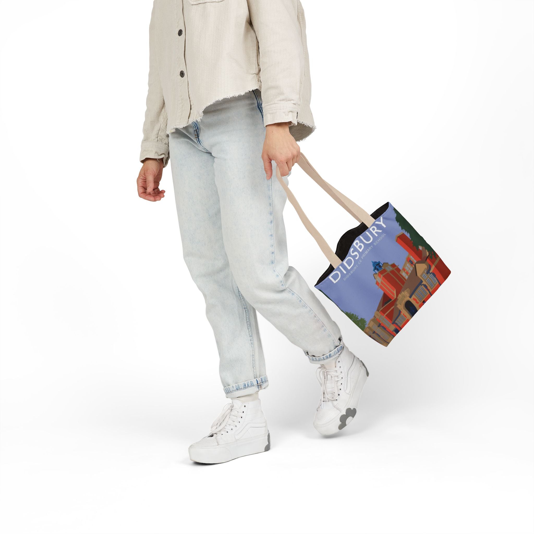 Elm Grove Didsbury C of E Primary School Vintage Travel Canvas Tote Bag