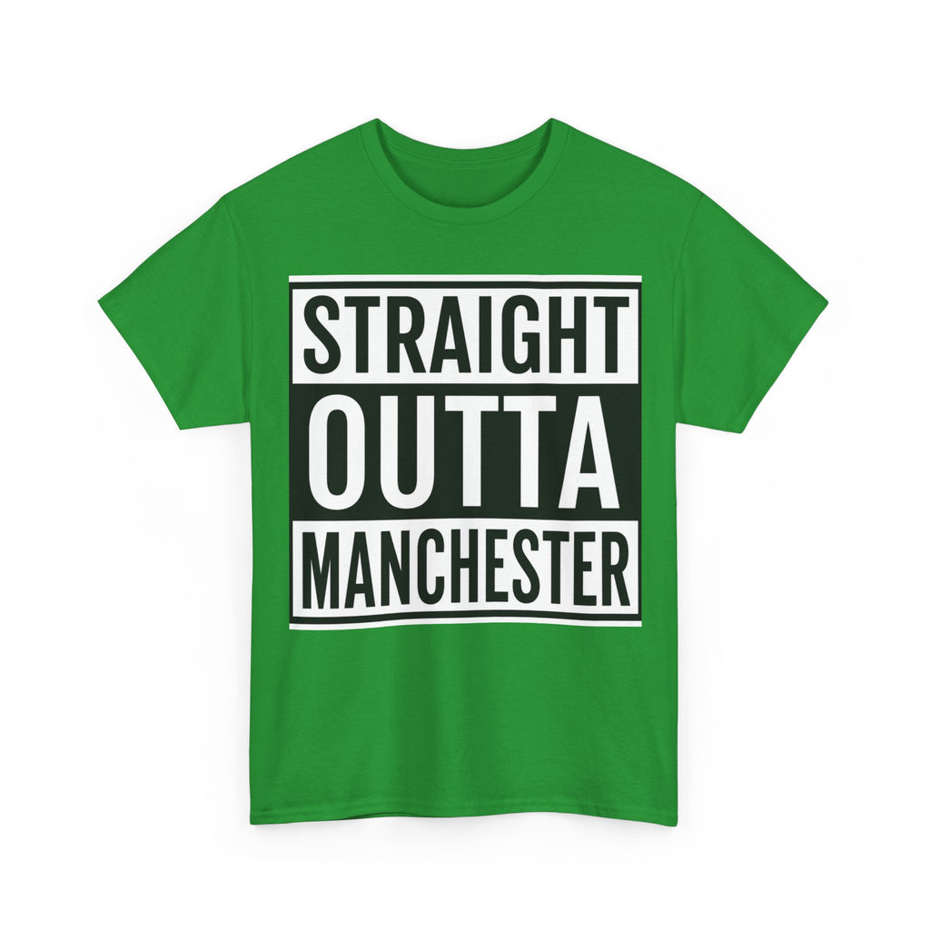 Straight Outta Manchester T-Shirt — Bold City Pride Tee