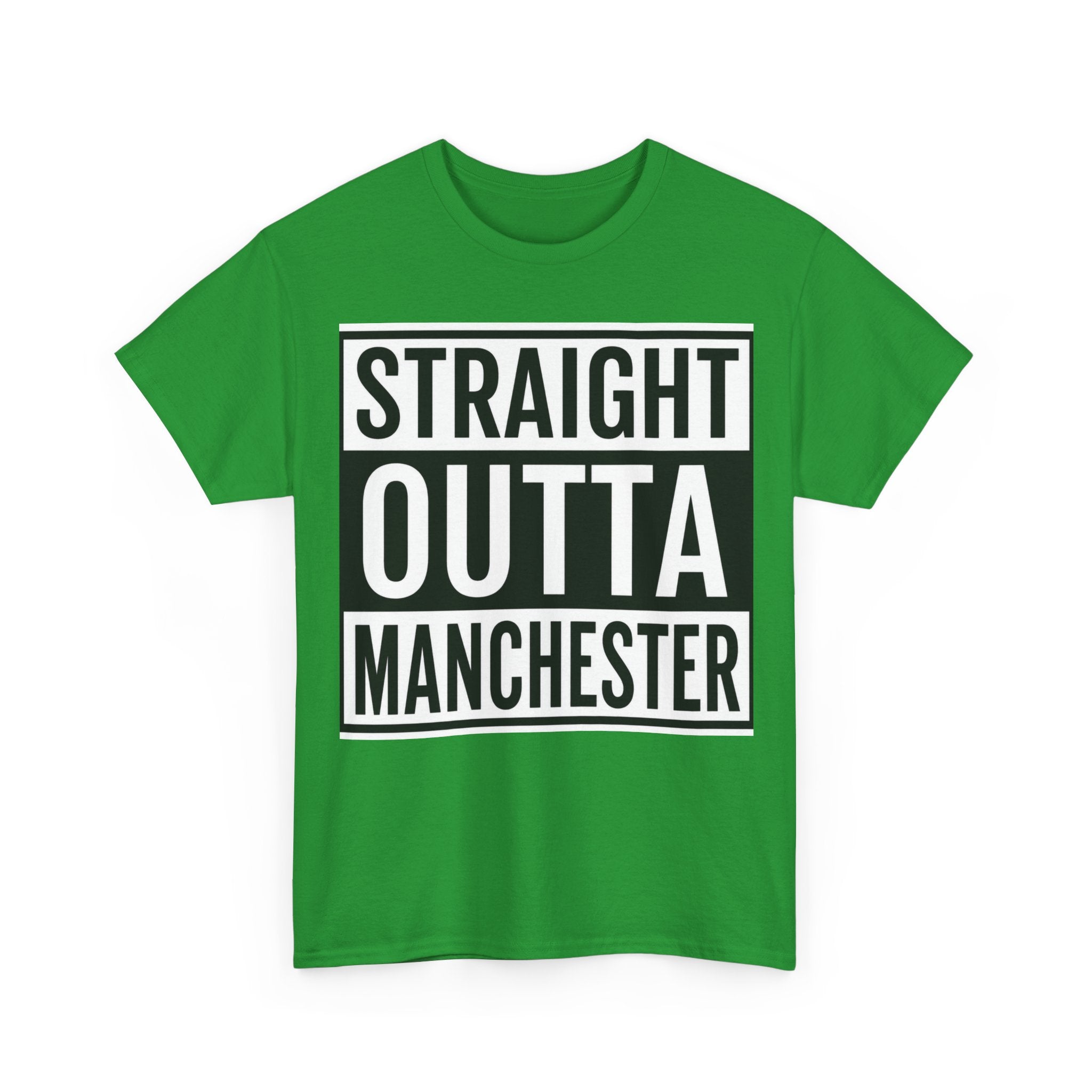 Straight Outta Manchester T-Shirt — Bold City Pride Tee