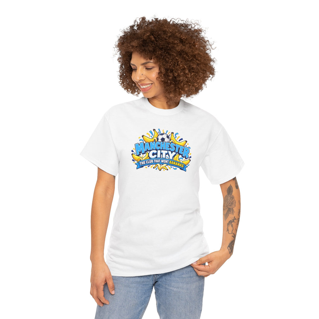 Manchester City "The Club That Went Bananas" Cotton T-Shirt