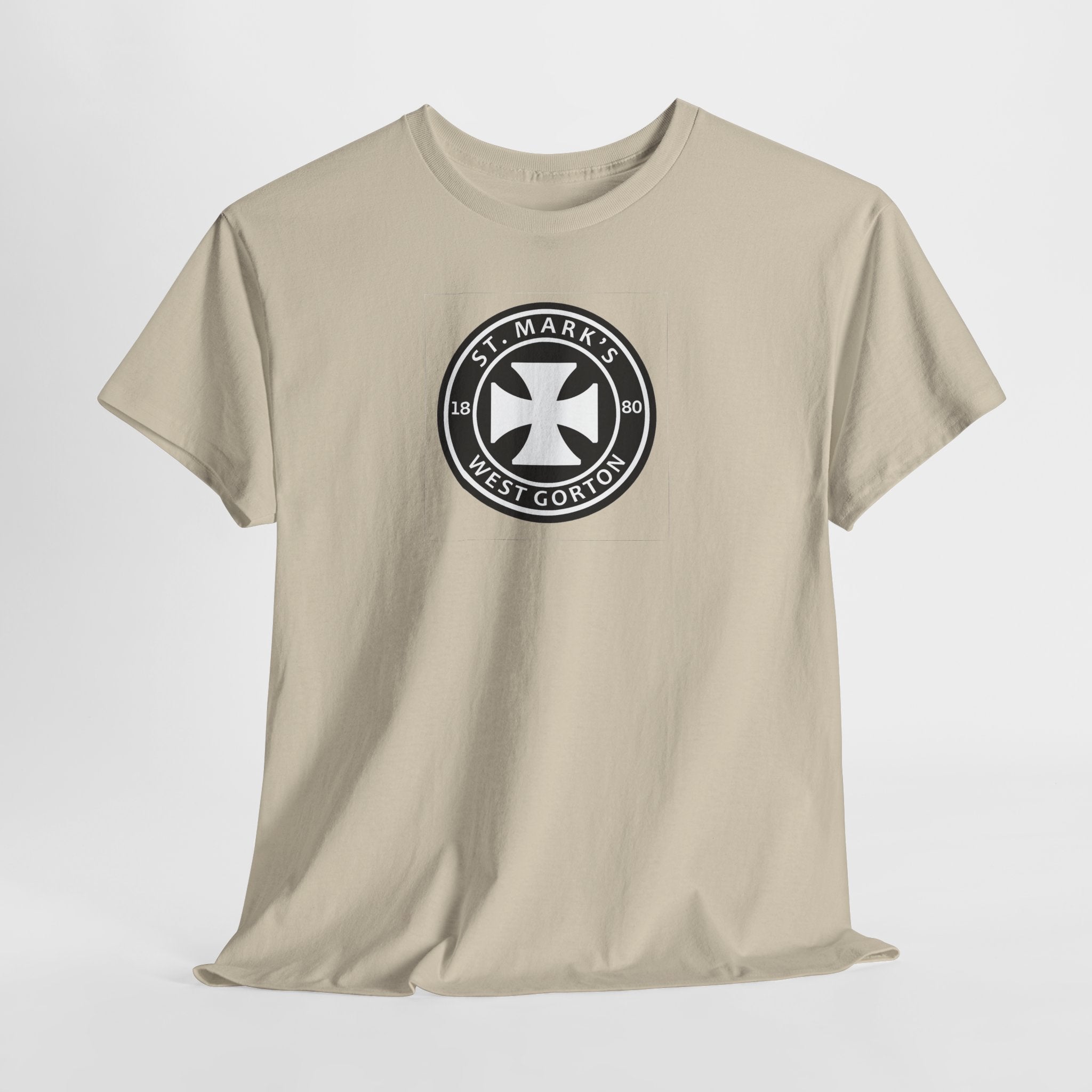 St. Marks West Gorton Cross Logo Tee