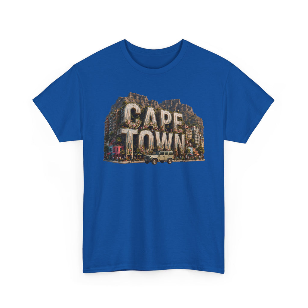 Cape Town Vintage Photo Tee — South Africa Travel Souvenir T-Shirt