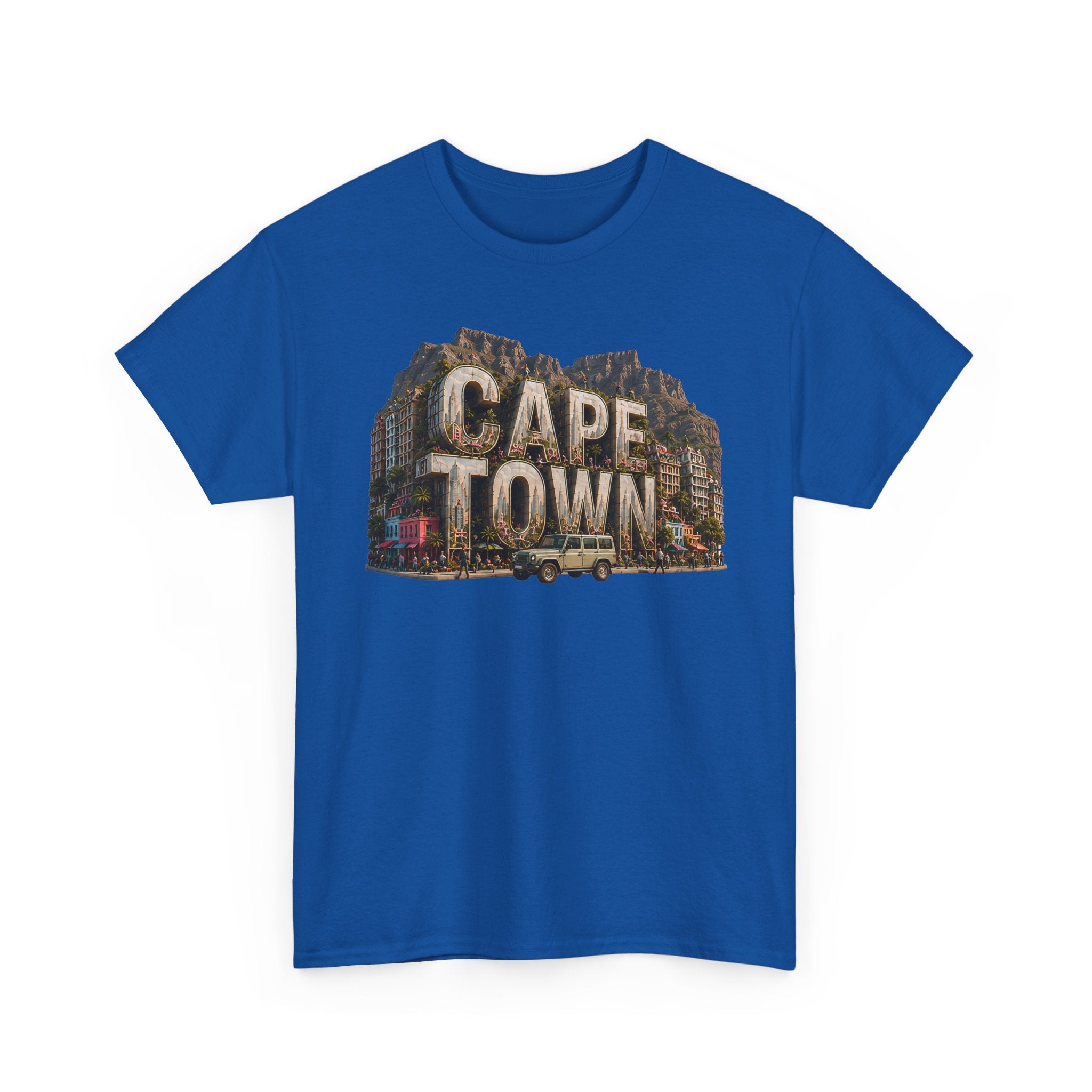 Cape Town Vintage Photo Tee — South Africa Travel Souvenir T-Shirt