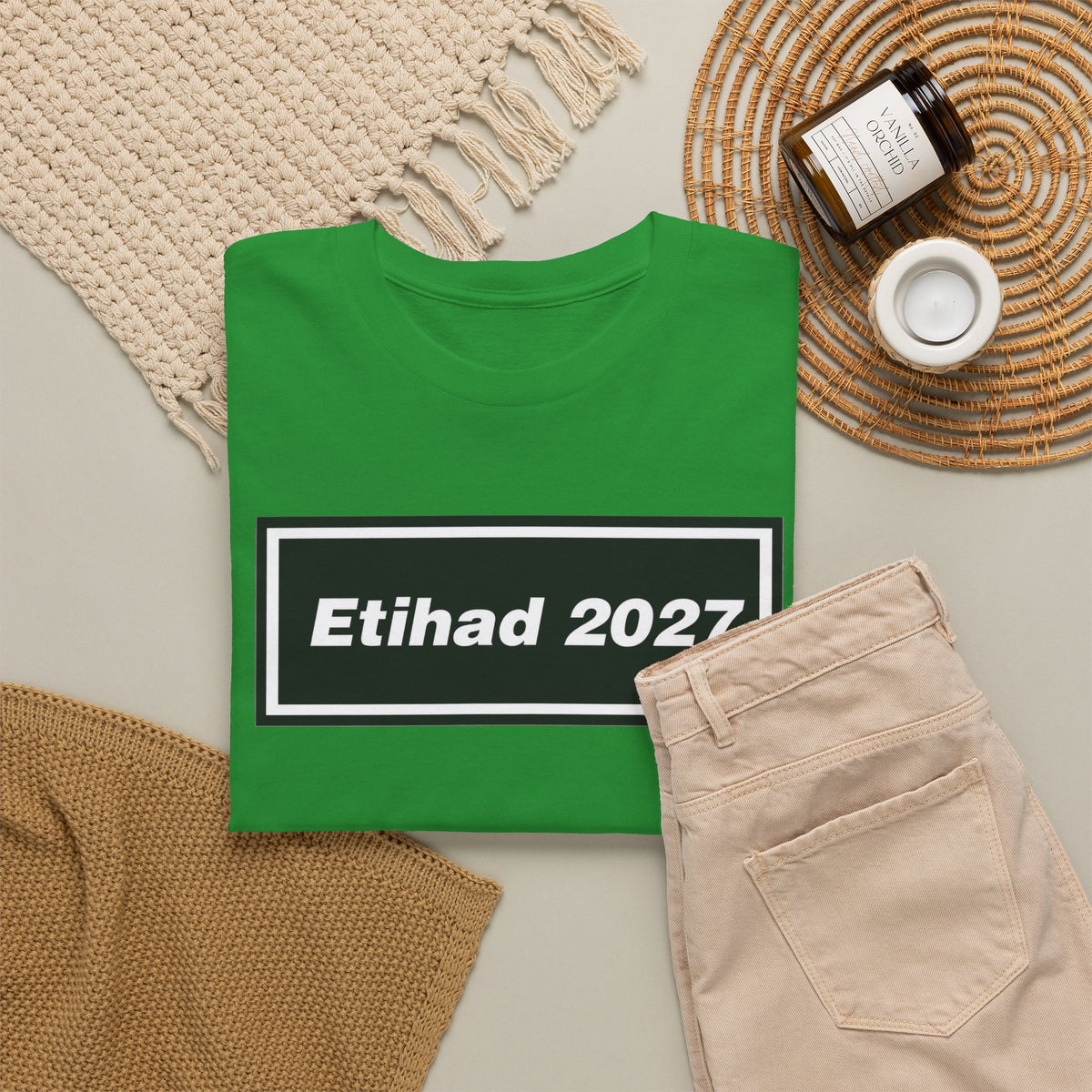 Etihad 2027 #Oasis Inspired Cotton T-Shirt