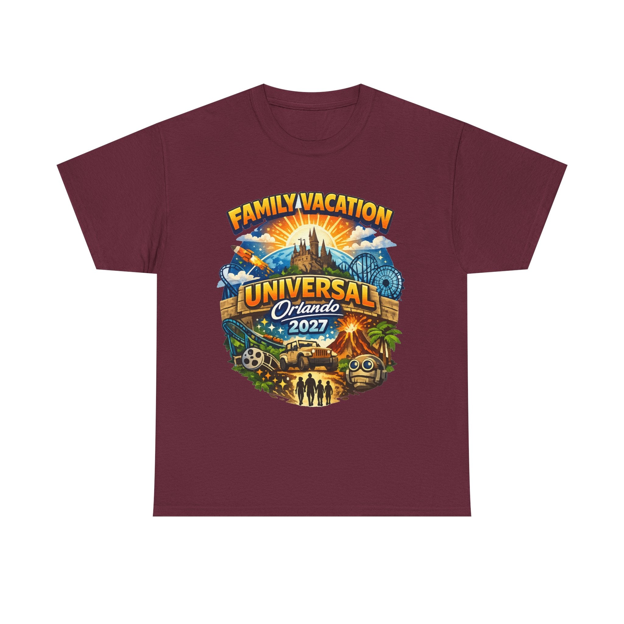 Universal Orlando 2027 Family Vacation T-Shirt