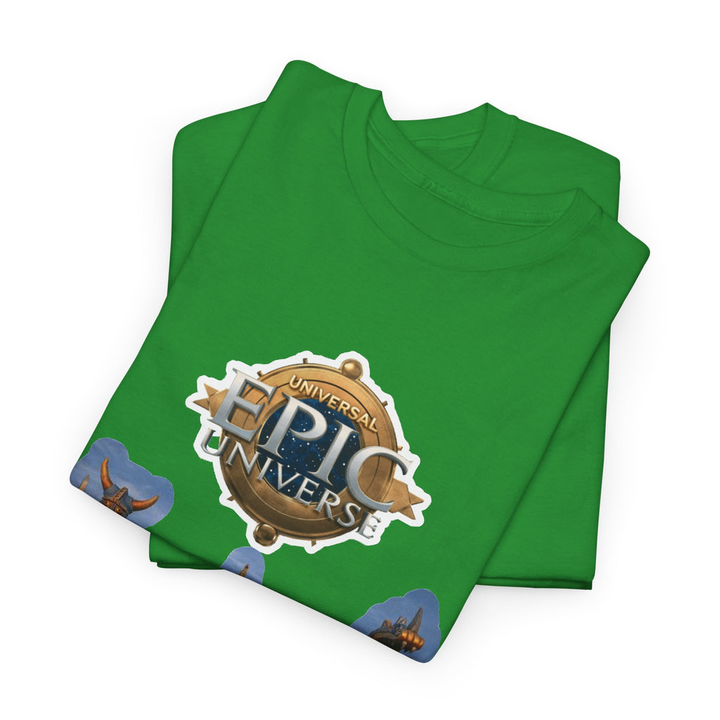 Epic Universe Theme Park T‑Shirt — Iconic Entrance Graphic Tee