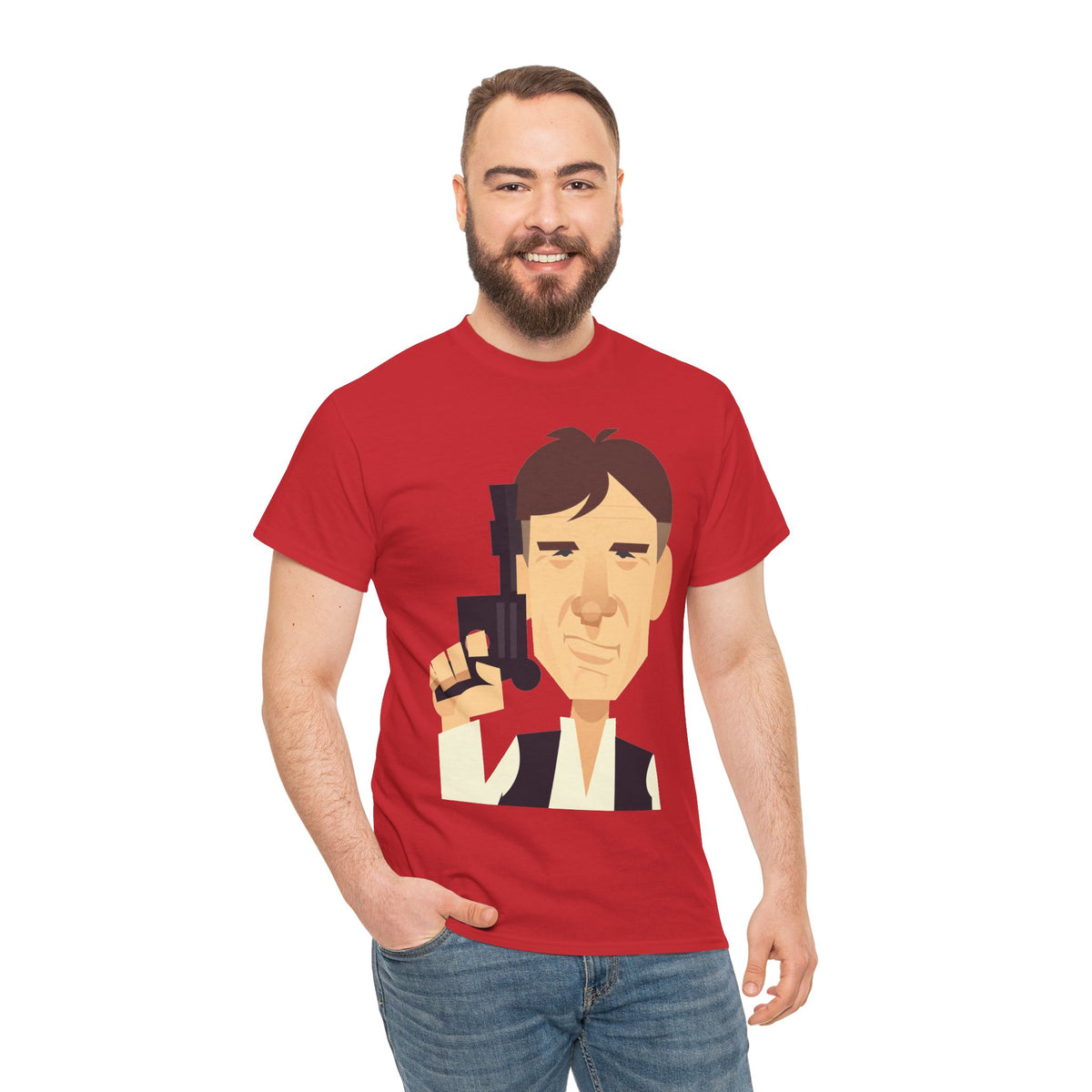 Han Solo Graphic Cotton T-Shirt