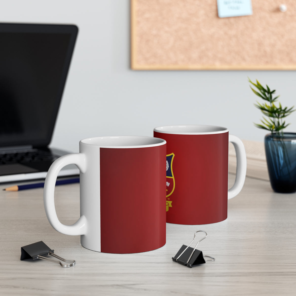 British Lions Crest Mug – Rugby Club Ceramic Coffee Cup (11oz & 15oz)