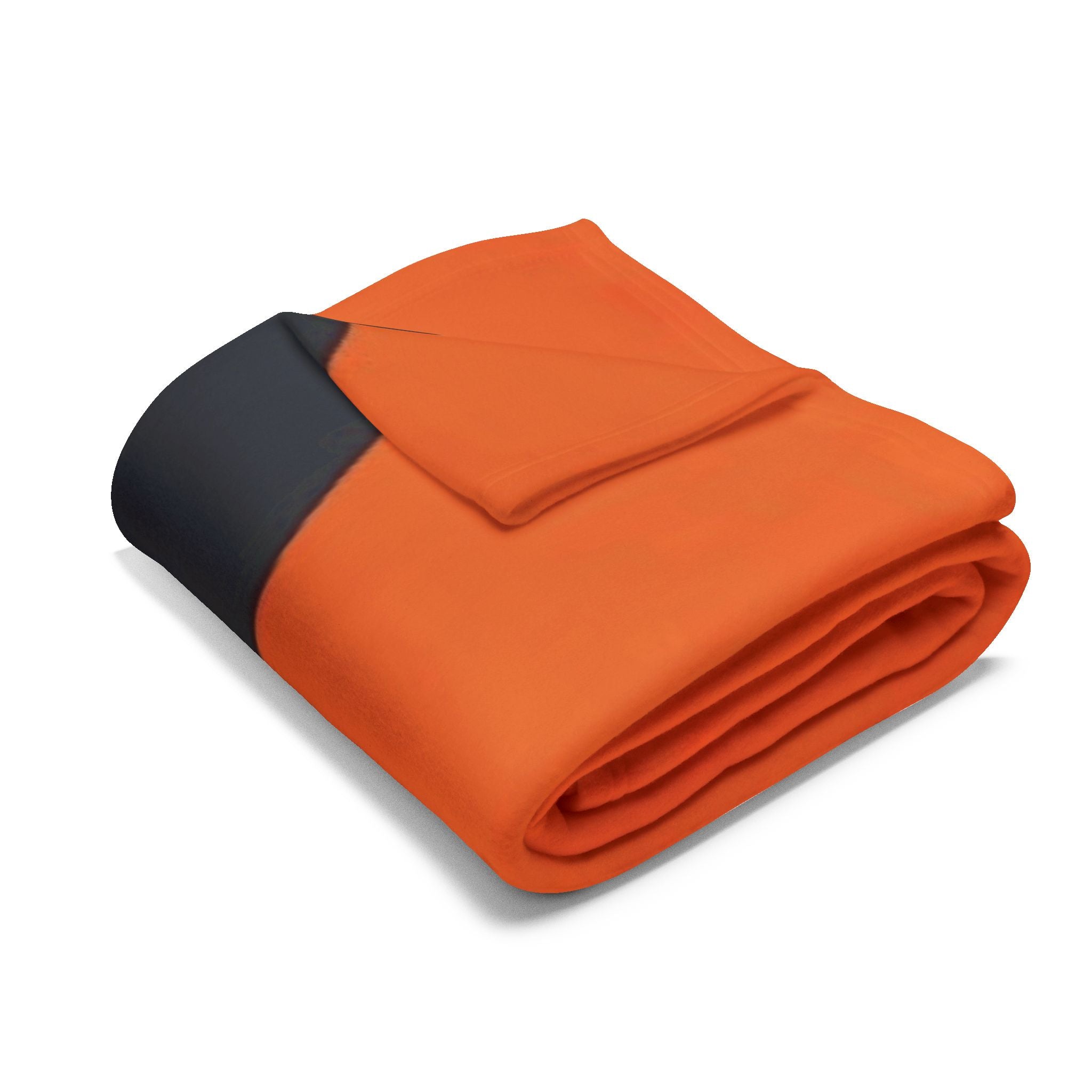 Halloween Mickey Fleece Blanket — 'Happy Halloween' Orange Cozy Throw