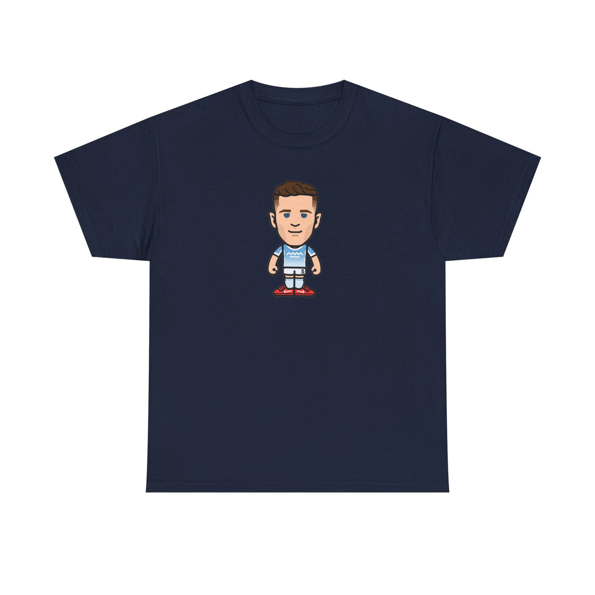 Elliot Anderson Manchester City Cartoon Cotton T-Shirt
