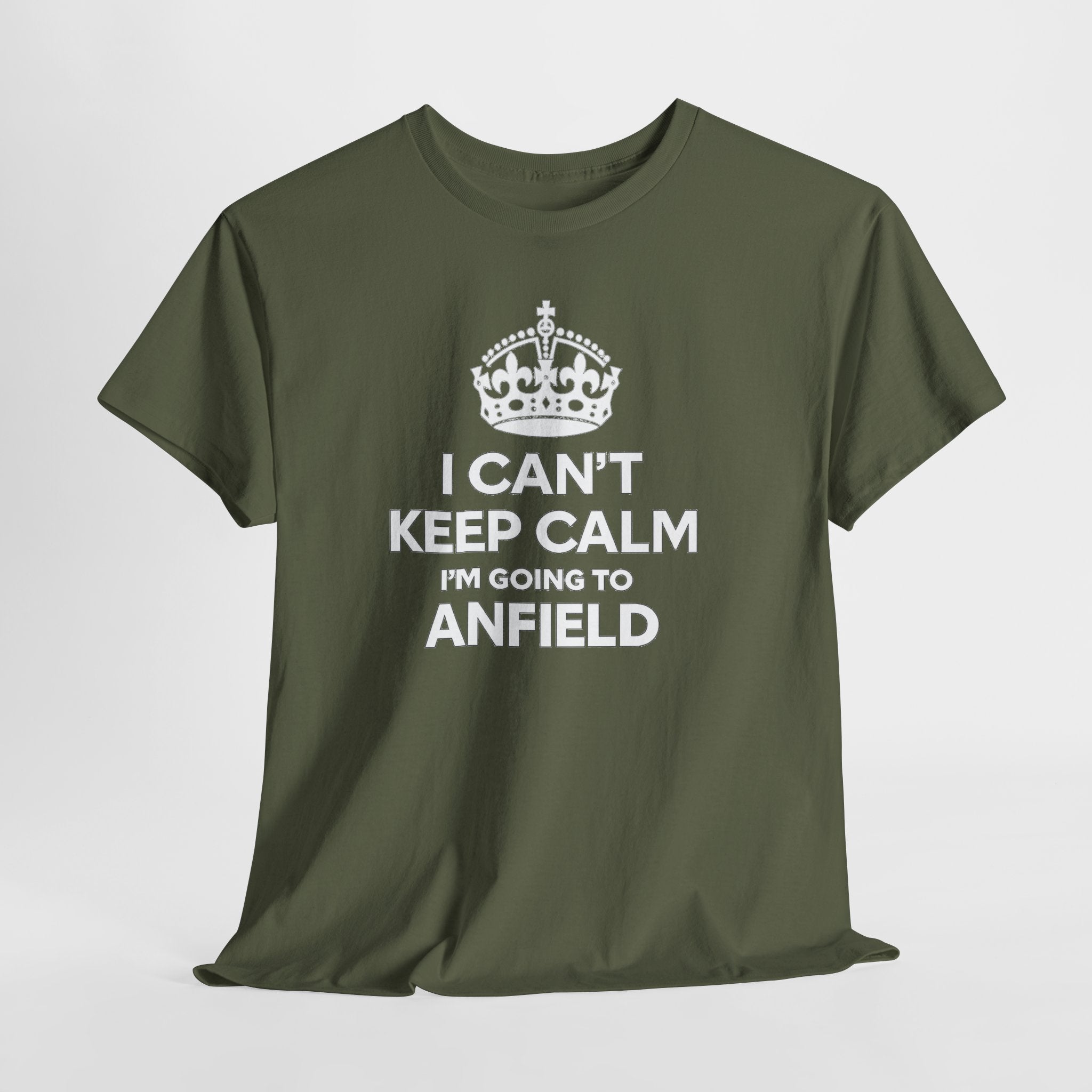 I Can't Keep Calm I'm Going to Anfield T-Shirt — Football Fan Tee
