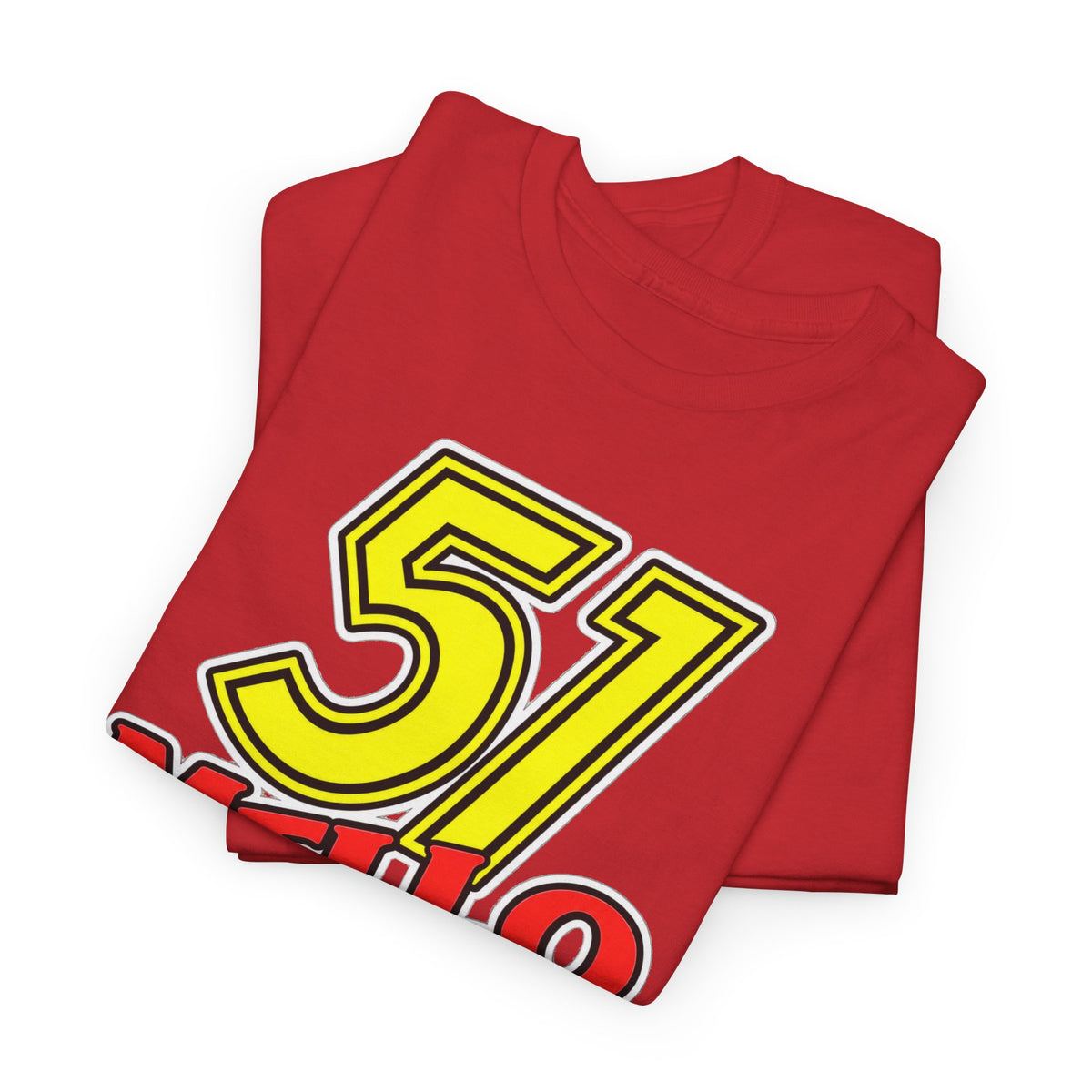 Days of Thunder Mello Yello '51' Graphic Tee — Cole Trickle Racing Shirt