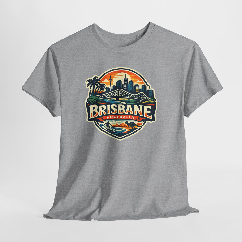 Brisbane Australia Vintage Sunset T-Shirt