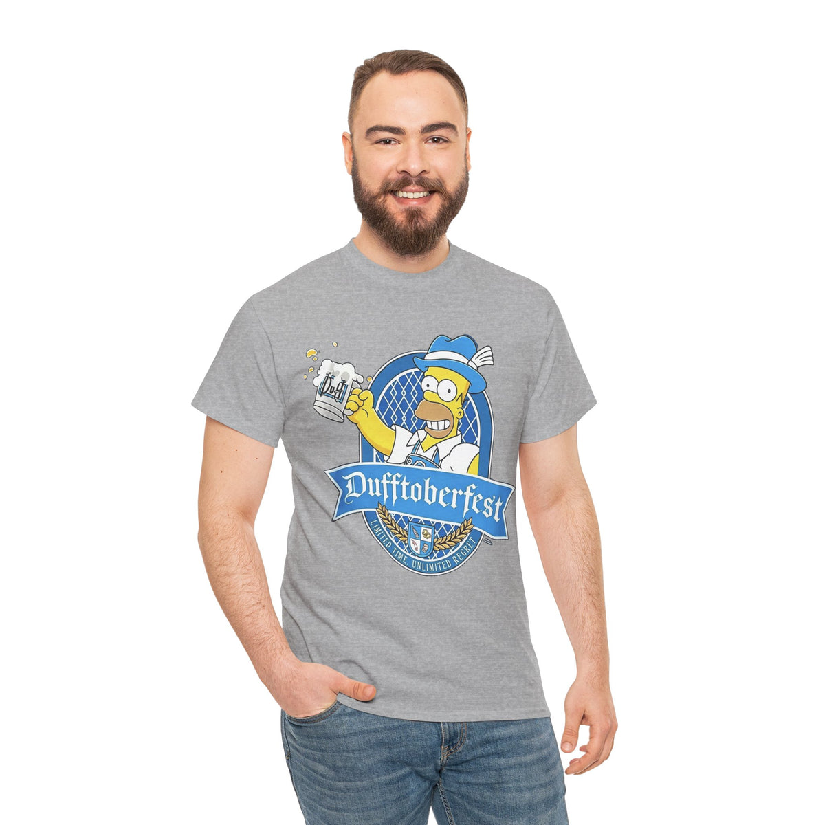 Dufftoberfest Beer Cotton T-Shirt / Tee