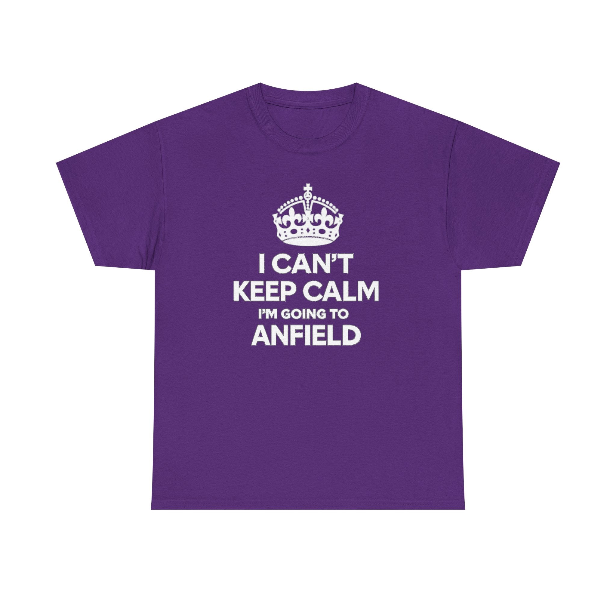 I Can't Keep Calm I'm Going to Anfield T-Shirt — Football Fan Tee