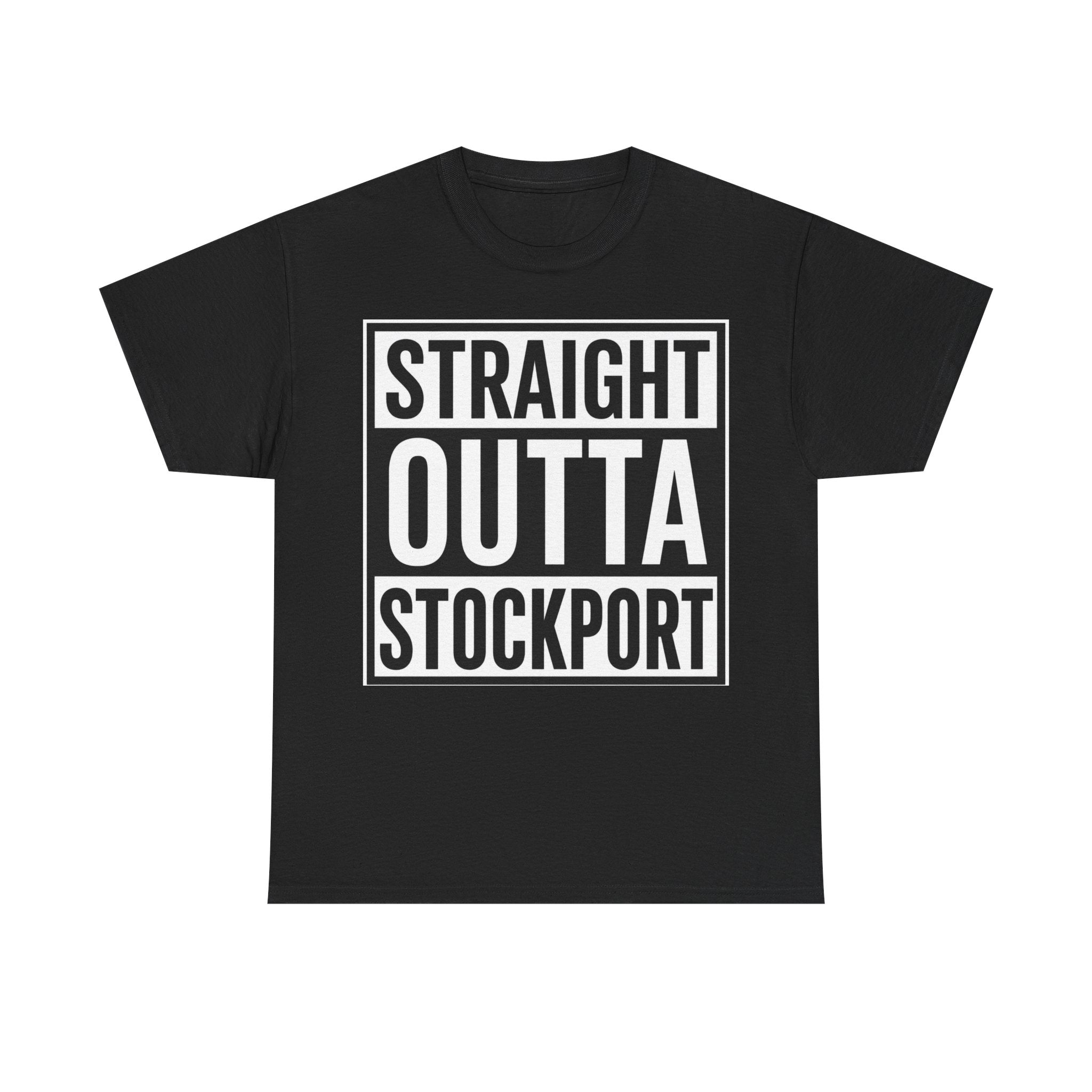 Straight Outta Stockport T-Shirt — Bold City Pride Tee