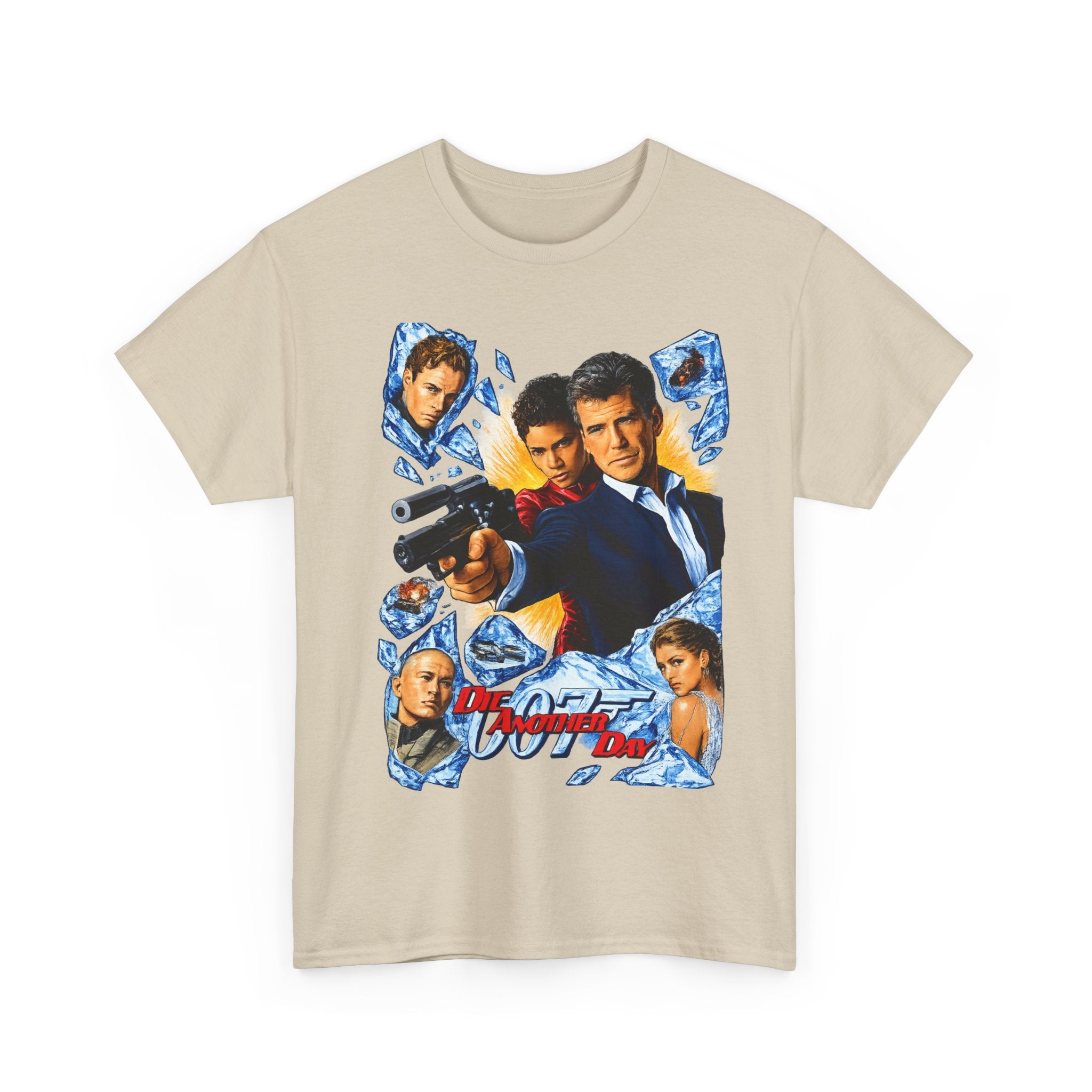 James Bond 007 Die Another Day Movie Poster Tee — Classic Spy Film Graphic T-Shirt