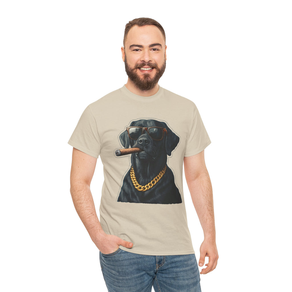 Cool Rottweiler Smoking Cigar Graphic Tee — Dog Lover Streetwear