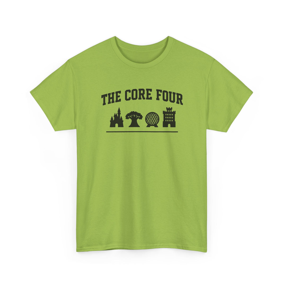 The Core Four Walt Disney World Unisex Heavy Cotton Tee