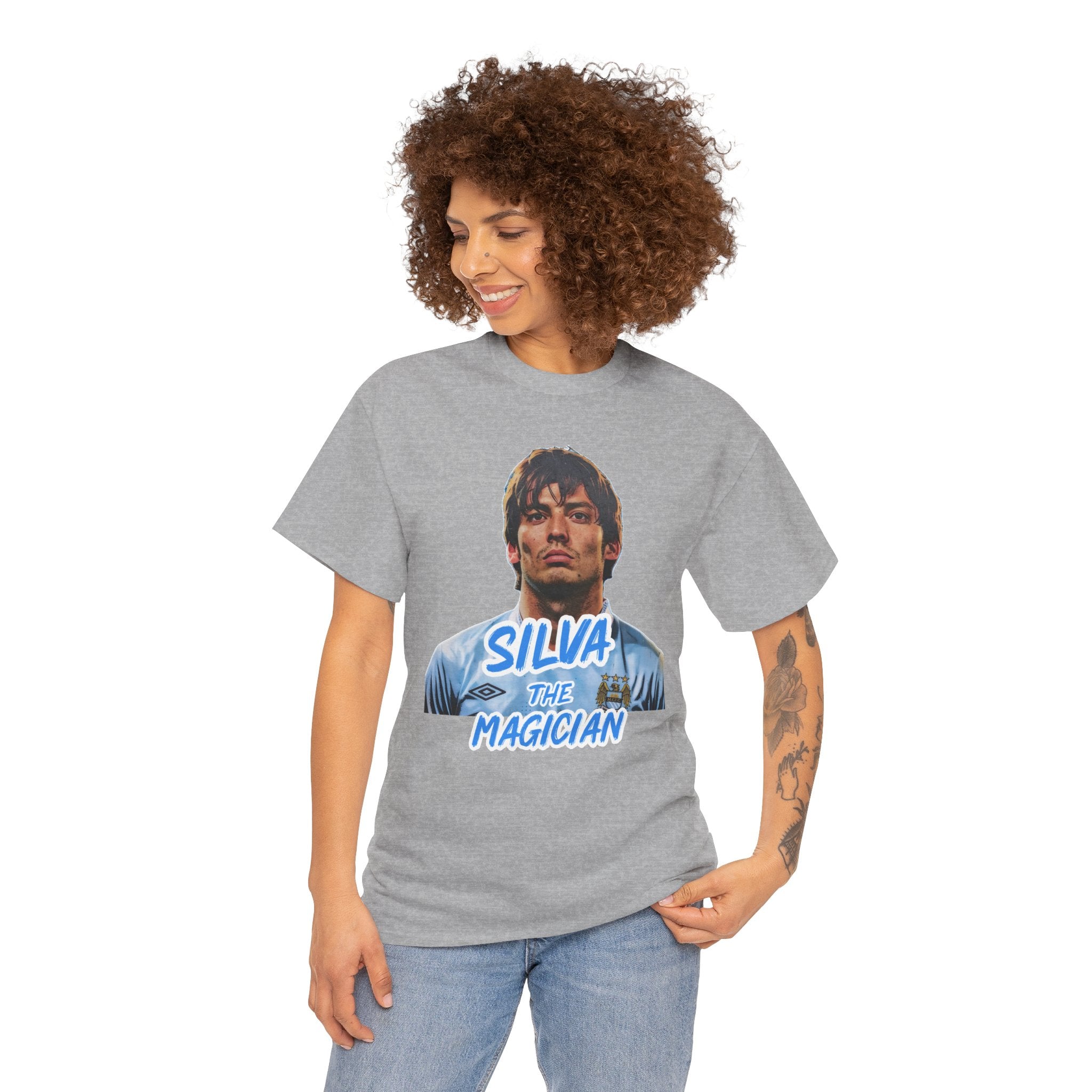 David Silva Manchester City The Magician Soccer Tee