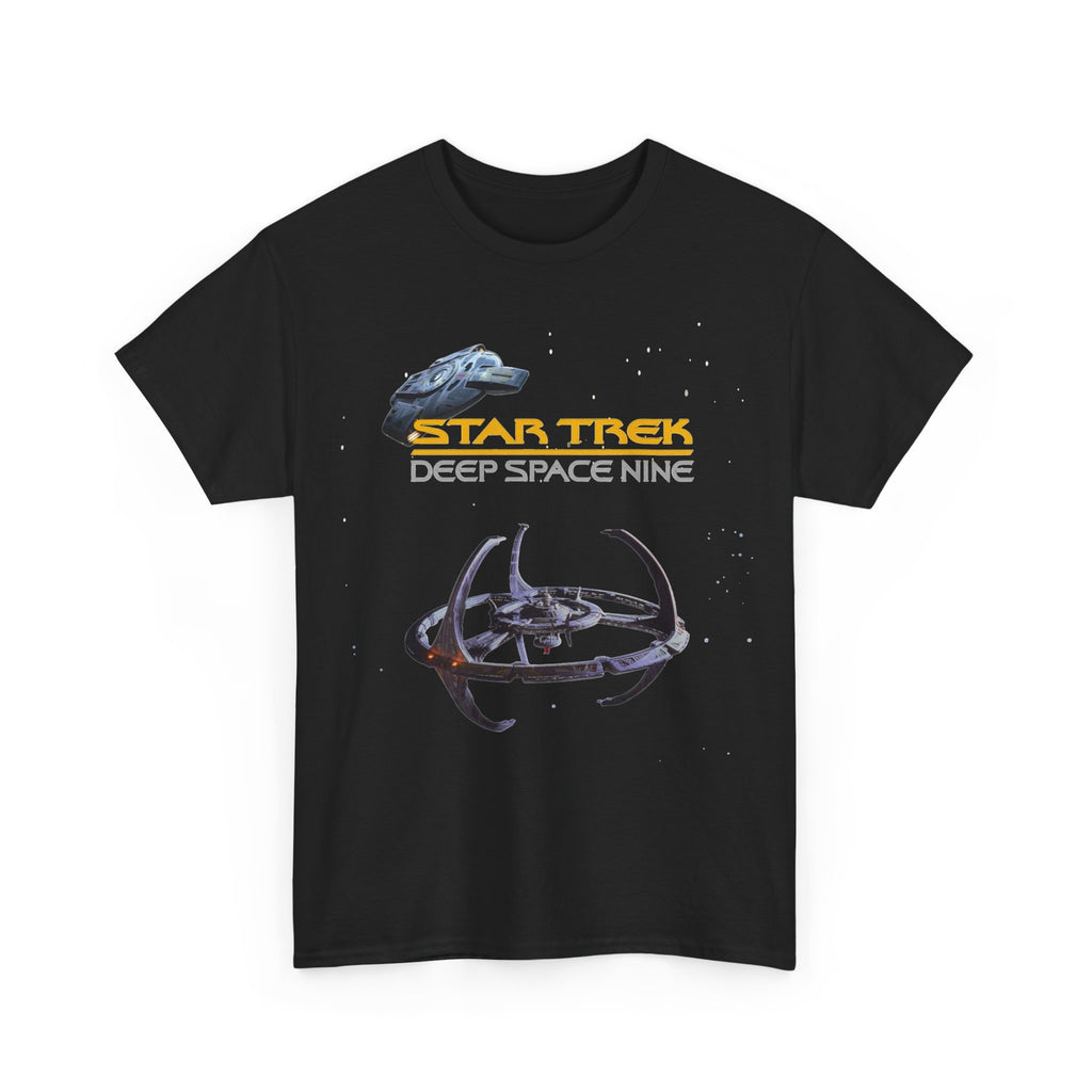 Deep Space Nine Cotton T‑Shirt — Star Trek DS9 Retro Space Tee