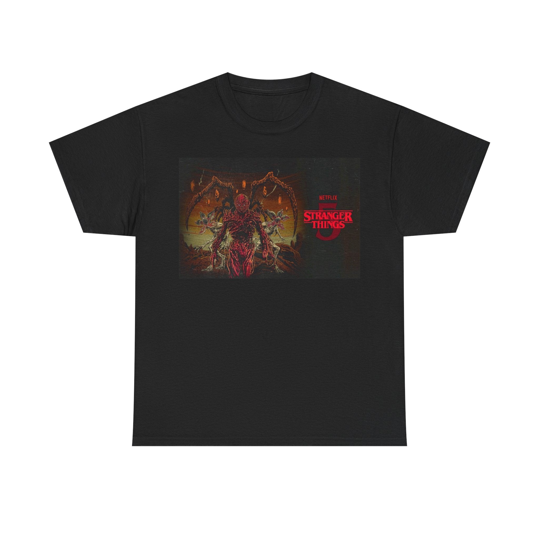 Stranger Things Upside Down Horror Graphic Tee