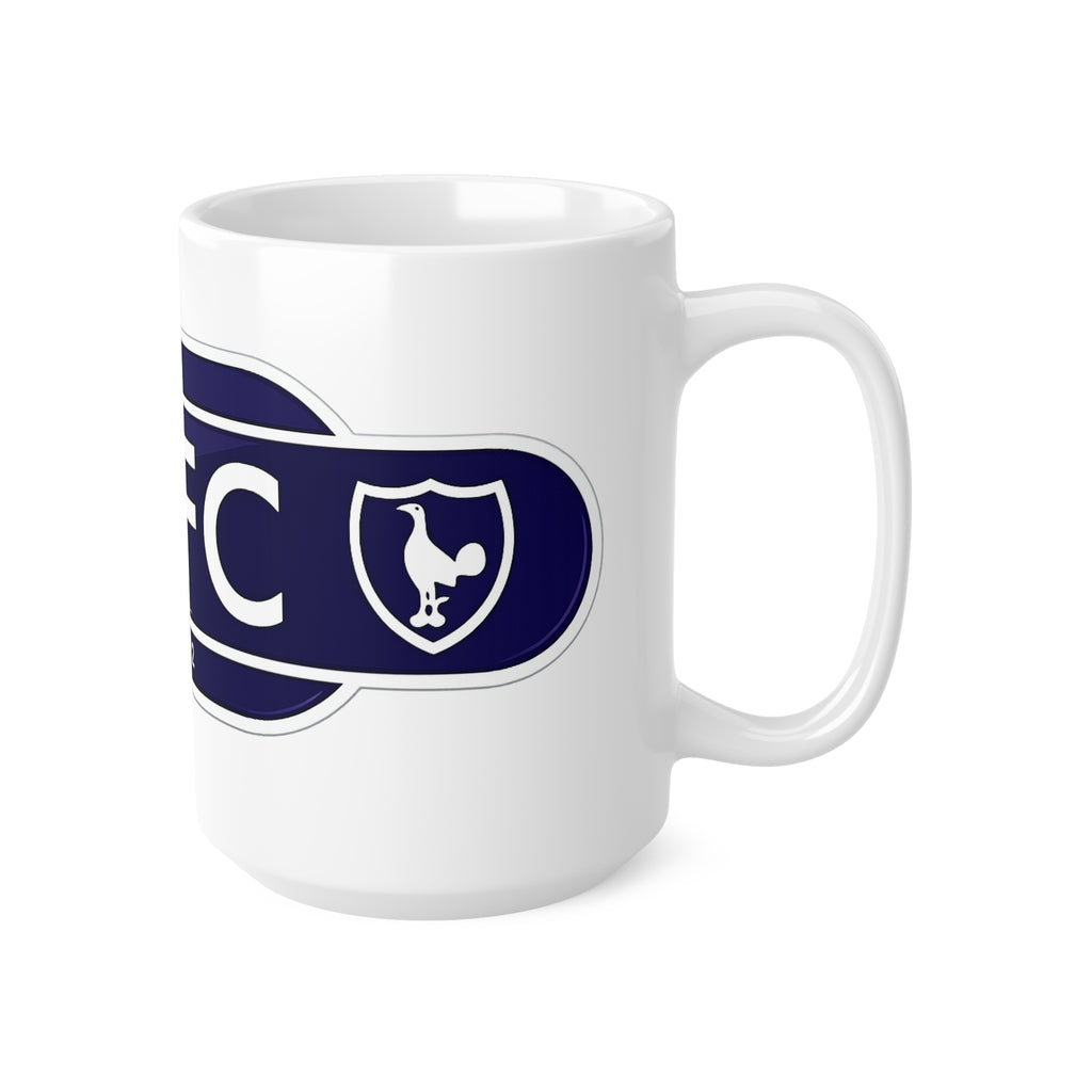 THFC Tottenham Hotspur Railway Sign Coffee Mug — Tottenham Hotspur Fan Mug (11oz & 15oz)